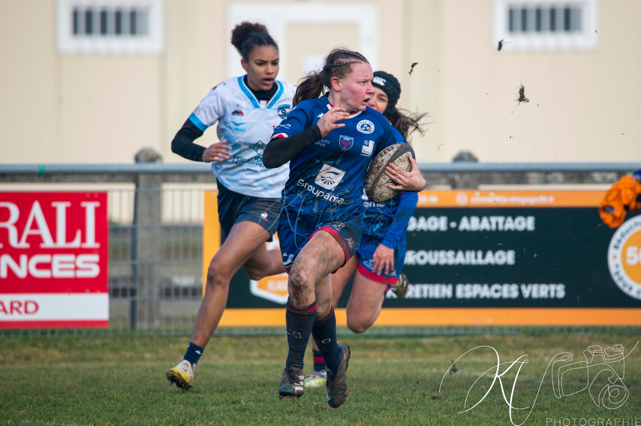  FC Grenoble Rugby - Montpellier Hérault Rugby - Rugby - FFR 2025 - U-18 Fém - Grenoble vs Montpellier (#FFR25U18GREMON1) Photo by: Karine Valentin | Siuxy Sports 2025-01-18