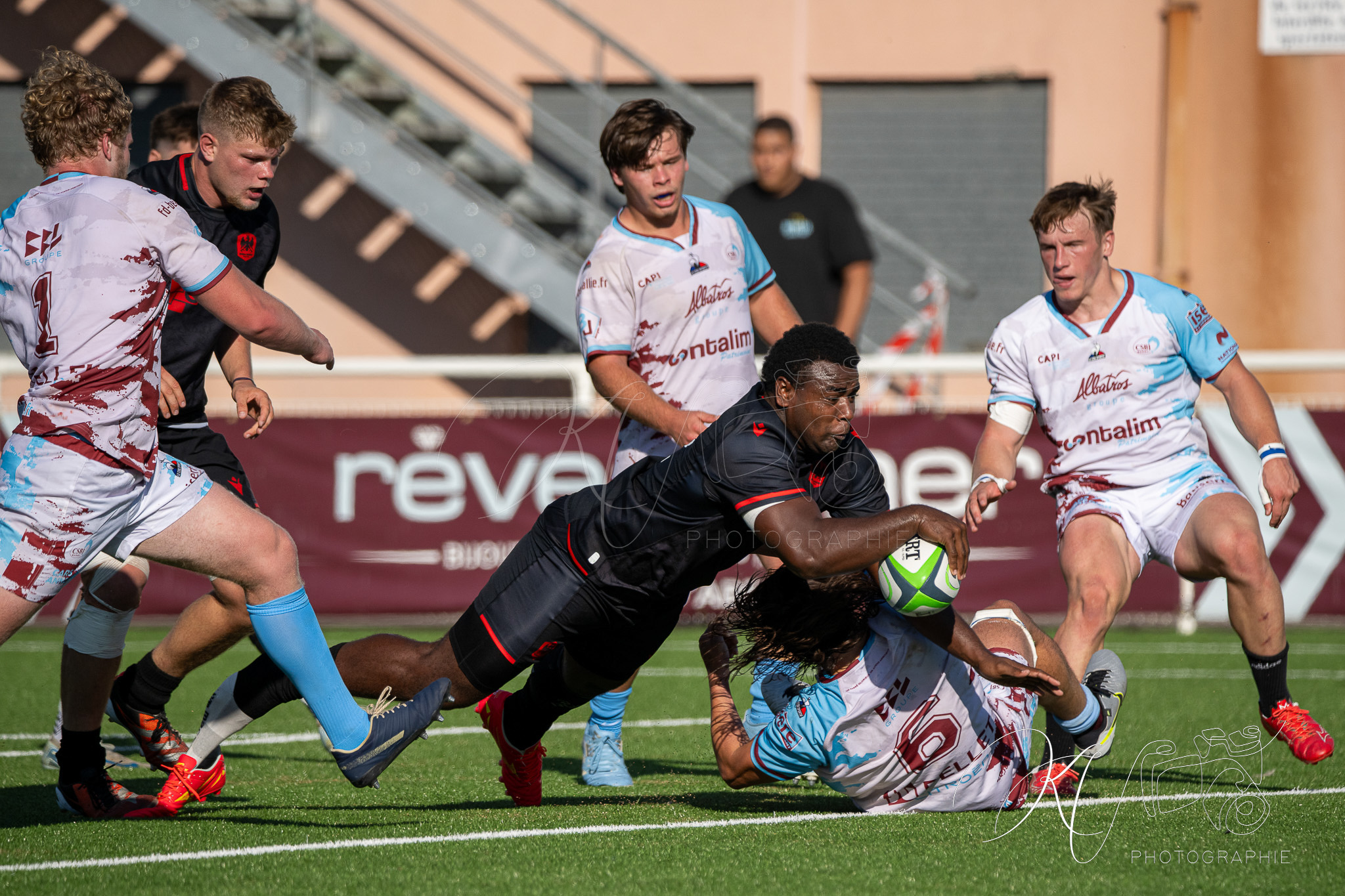  CS Bourgoin-Jallieu - Stade niçois - Rugby - FFR 2025 - Espoirs - CS Bourgoin-Jallieu vs Stade Niçois (#FFR25ESBJSN19) Photo by: Karine Valentin | Siuxy Sports 2025-09-06