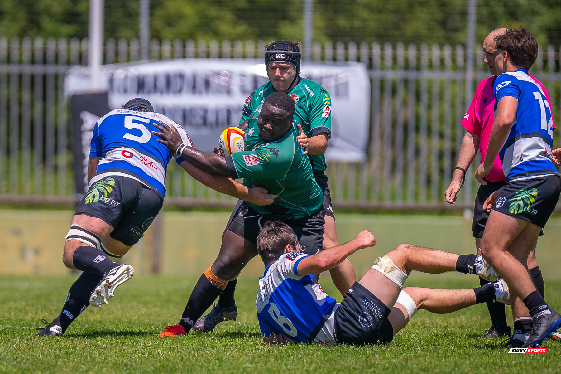  Gernika Rugby Taldea - Club de Rugby Sant Cugat - Rugby - FER 2025 - Sémi Final Ascenso - Gernika (24) vs (11) Sant Cugat (#FER25SFAGRTCRSC) Photo by: Fredy Monfoto | Siuxy Sports 2025-05-18