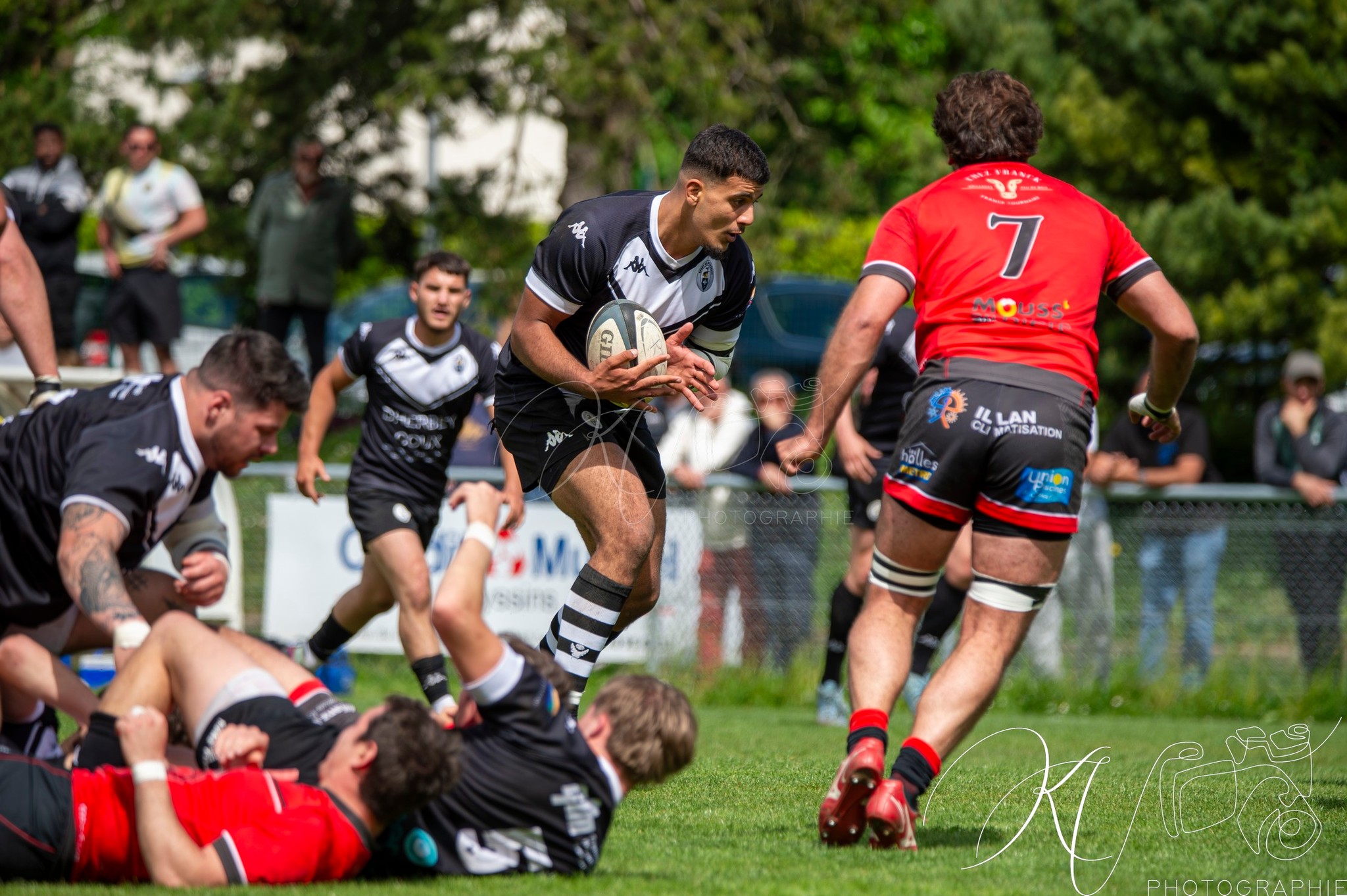  Rugby Club de Seyssins - Corbières XV - Rugby - FFR 2025 - Féd 3 - RC de Seyssins (40) vs (30) Corbières XV (#FFR25F3RCSCXV4) Photo by: Karine Valentin | Siuxy Sports 2025-04-27