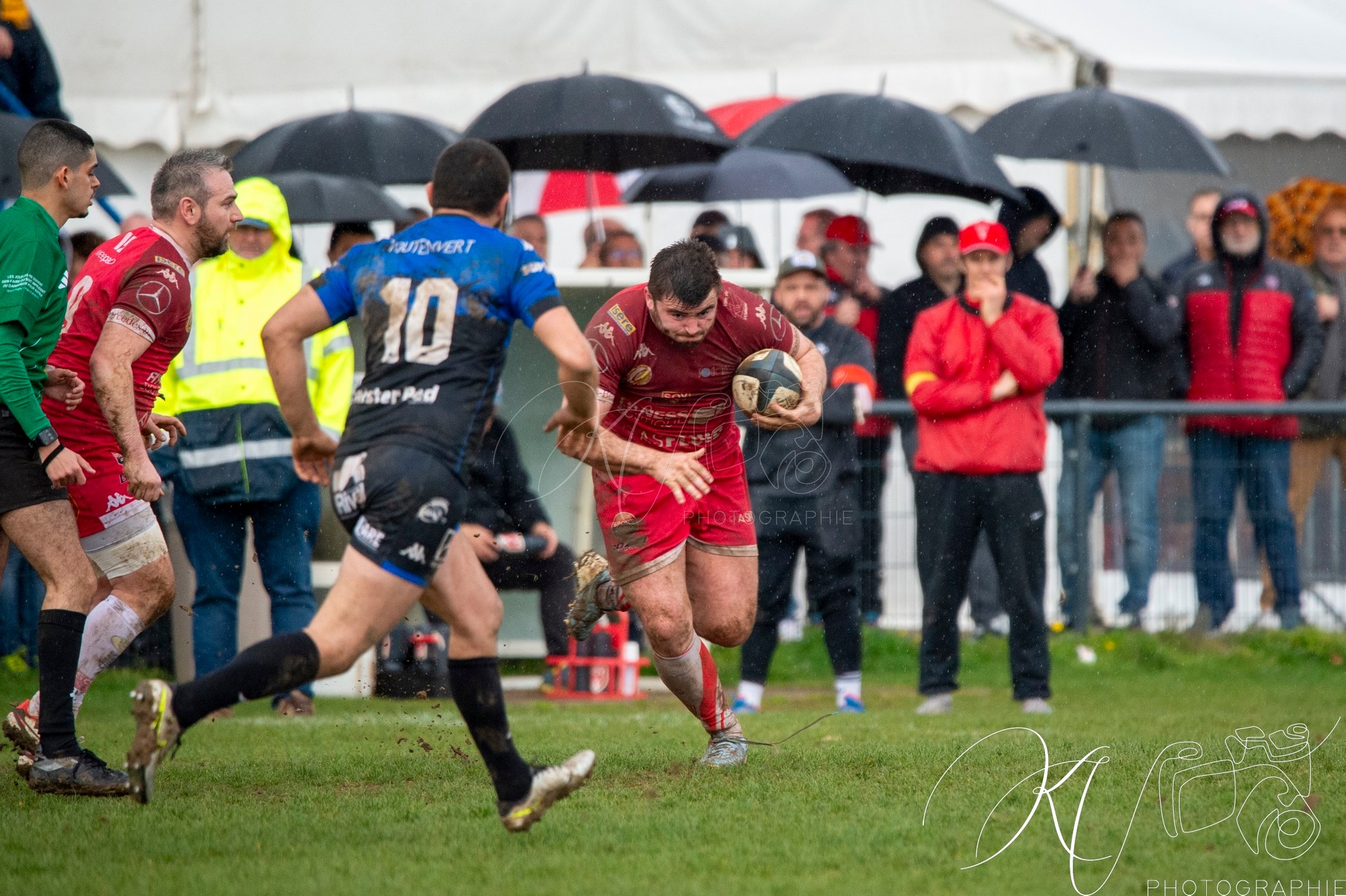  US Vinay - Stade Olympique Voironnais - Rugby - FFR 2025 - Féd 2 - US Vinay (24) vs (10) Stade Olympique Voironnais (#FFR25F2USVSOV03) Photo by: Karine Valentin | Siuxy Sports 2025-03-22