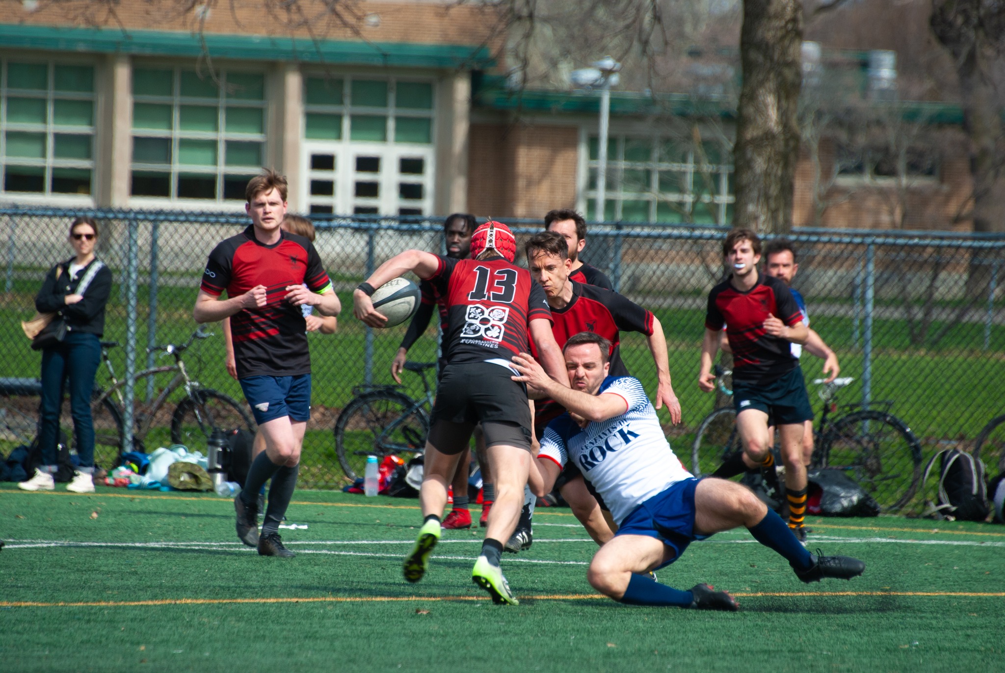  Rugby Club de Montréal - Westmount Rugby Club - Rugby - RQ 2024 - LPR2 - RCMXV vs Westmount 2 (#RQ24LP2RCMXW4) Photo by: Coraline Brochet | Siuxy Sports 2024-04-27