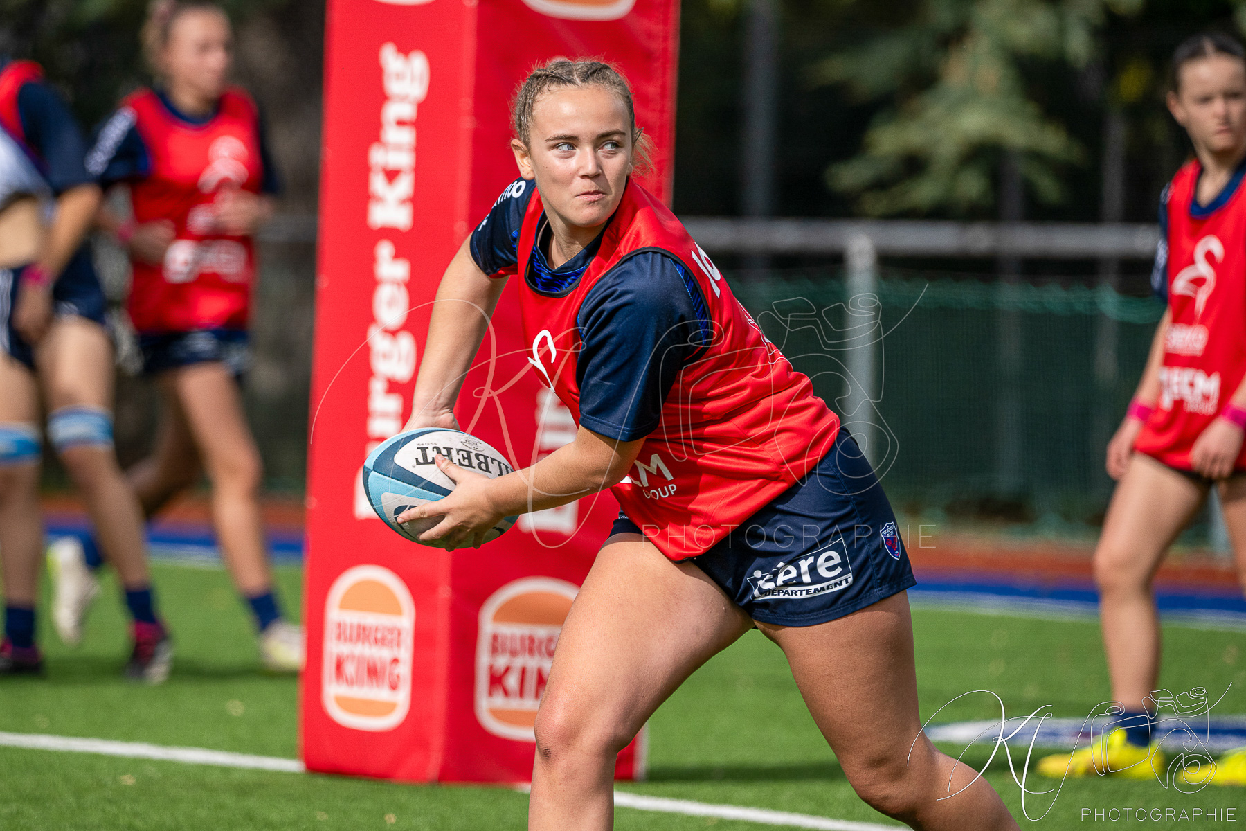  FC Grenoble Rugby - Montpellier Hérault Rugby - Rugby - FFR 2025 - U18 F - Amazones FCG vs Montpellier (#FFR25U18FAM10) Photo by: Karine Valentin | Siuxy Sports 2025-10-18