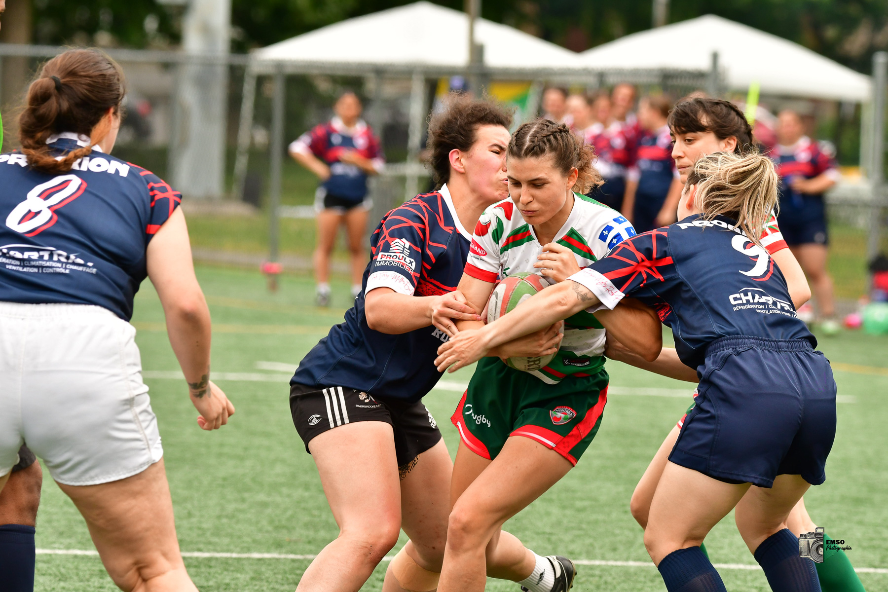  Rugby Club de Montréal - Braves de Trois-Rivières - Rugby - RQ 2025 - LQ2F - Rugby Club de Montréal vs Braves de Trois-Rivières (#RQ25LQ2FRCMB7) Photo by: emso photo | Siuxy Sports 2025-07-05