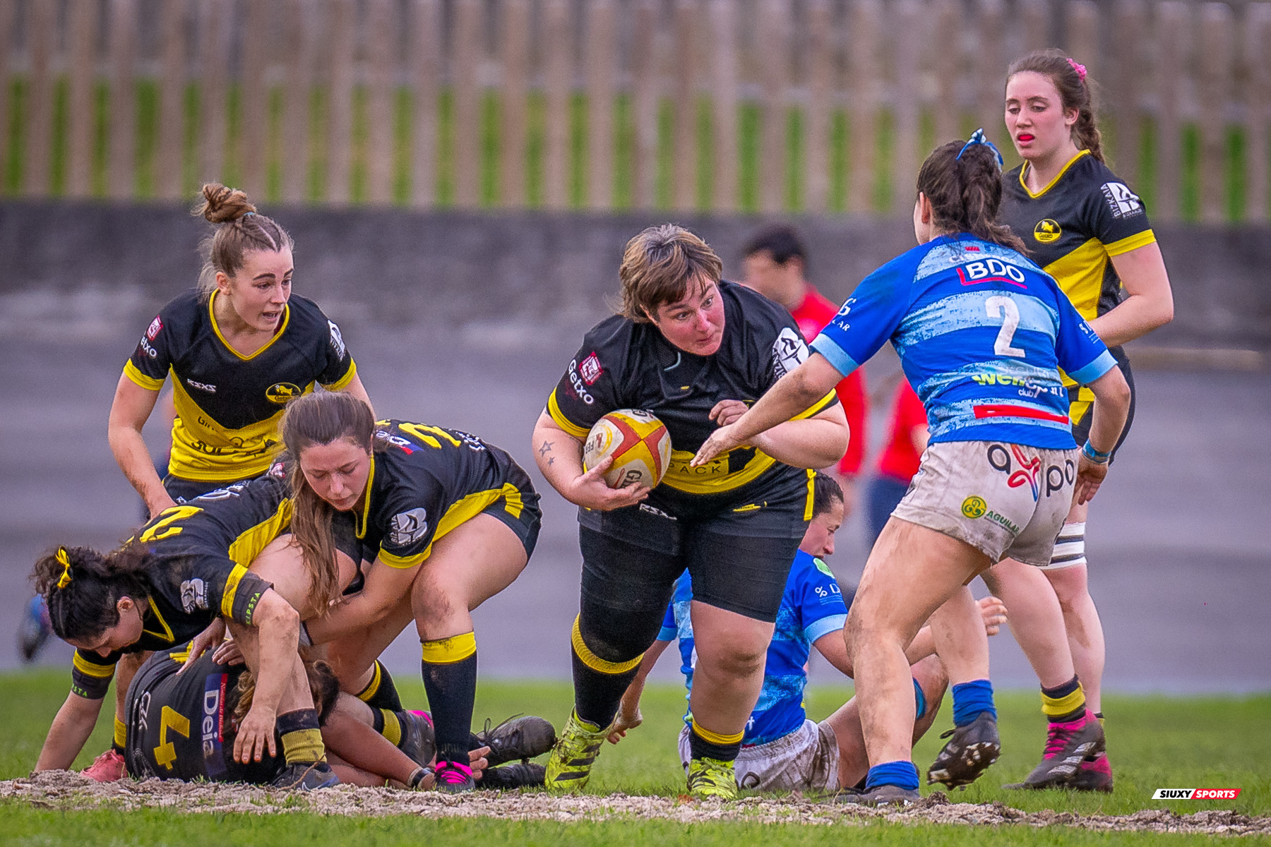  Getxo Artea Rugby Taldea - Club de Rugby Cisneros - Rugby - FER 2025 - LIGA IBERDROLA - GETXO NESKAK (39) vs (10) Cisneros (#FER25LIGNCI02) Photo by: Fredy Monfoto | Siuxy Sports 2025-02-15