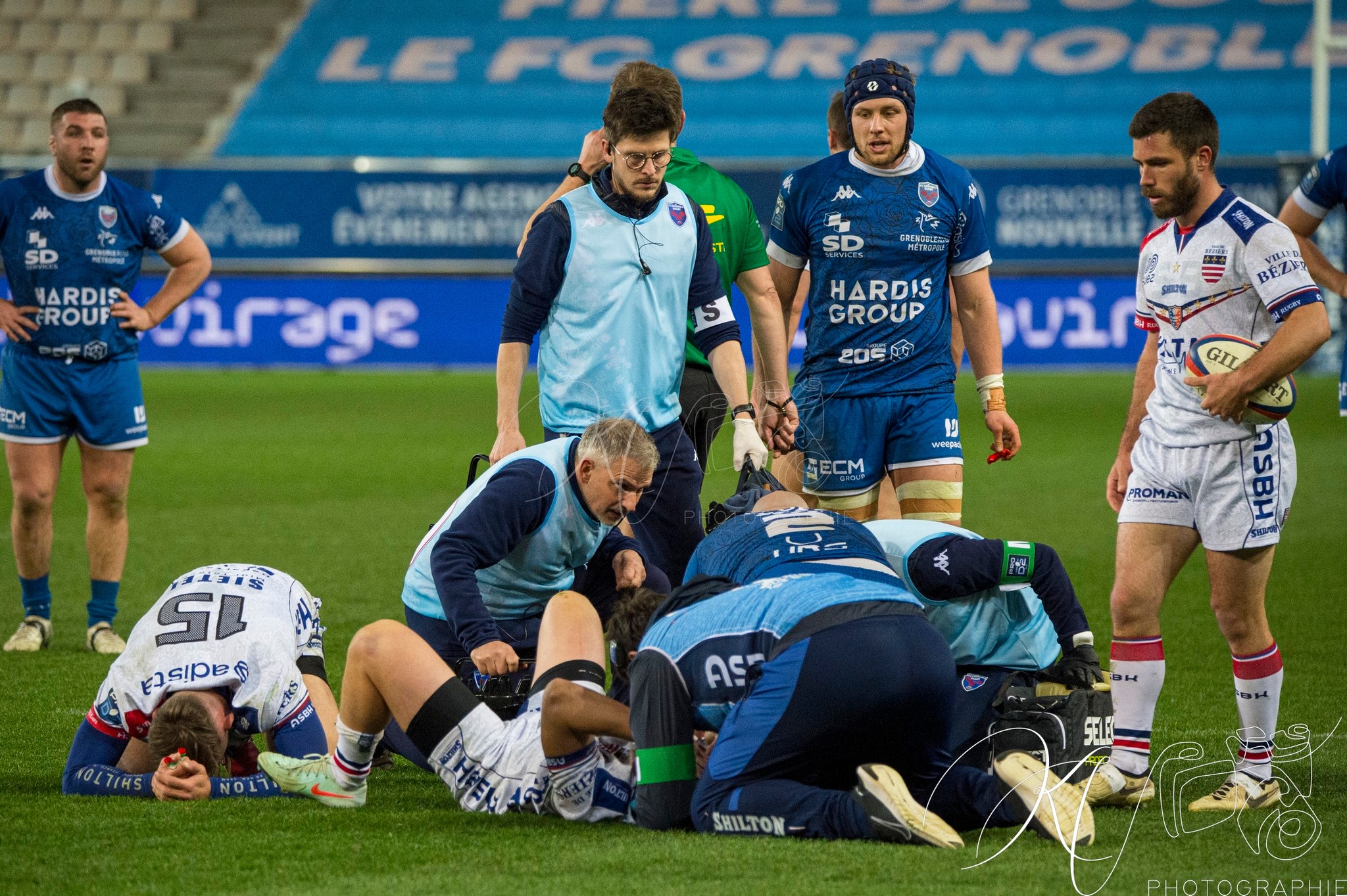  FC Grenoble Rugby - AS Béziers Hérault - Rugby - FFR 2025 - Pro D2 - FC Grenoble (45) vs (14) AS Béziers (#PD225PD2FCGBEZ02) Photo by: Karine Valentin | Siuxy Sports 2025-02-28