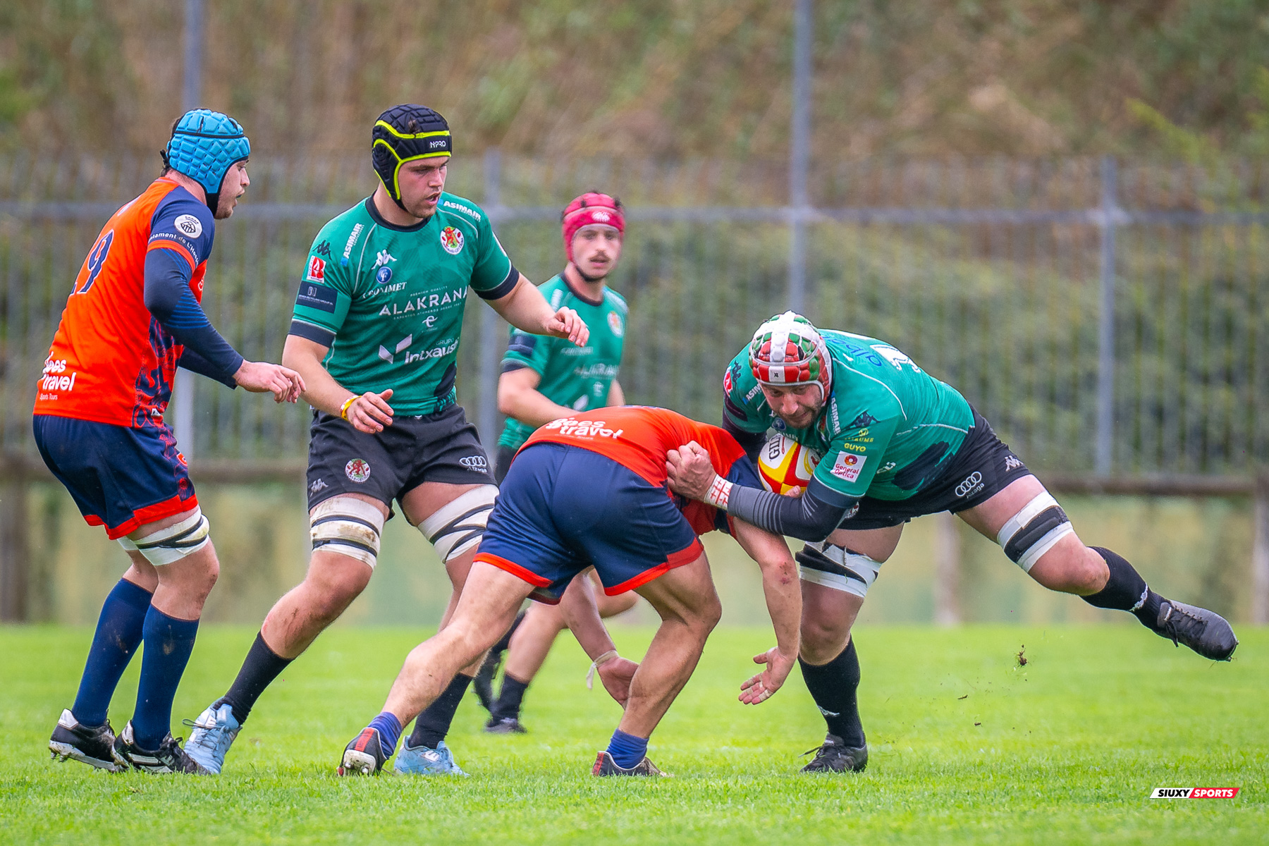  Gernika Rugby Taldea - Rugby Club L'Hospitalet - Rugby - FER 2025 - DHB - Gernika RT (52) vs (7) RC L'Hospitalet (#FER25DHBGERHOS04) Photo by: Fredy Monfoto | Siuxy Sports 2025-04-13