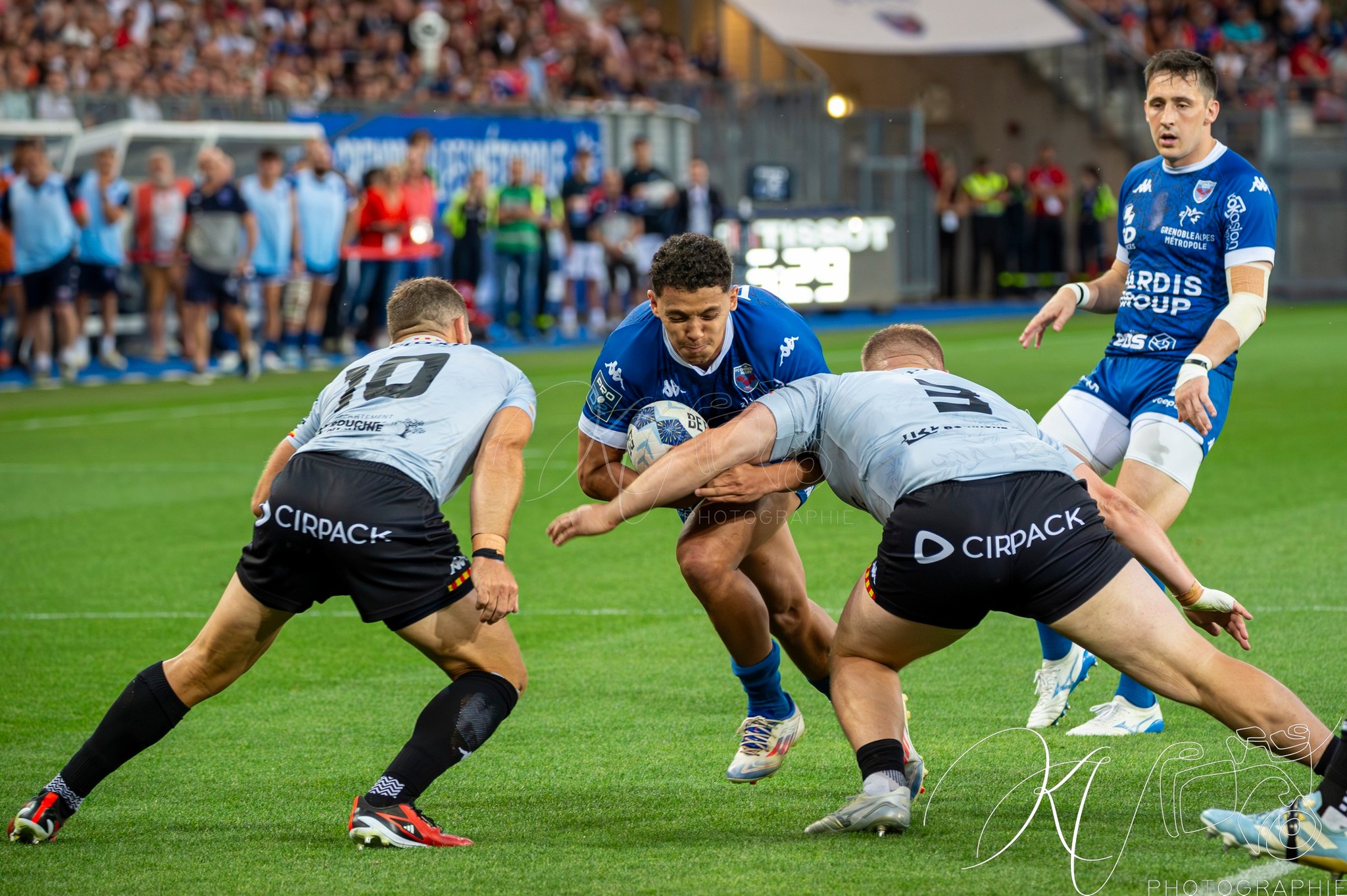  FC Grenoble Rugby - Provence - Rugby - FFR 2025 - PRO D2 -  1/2 Finale - Grenoble (38) vs (17) Provence (#PD225PD2GRPR5) Photo by: Karine Valentin | Siuxy Sports 2025-05-29
