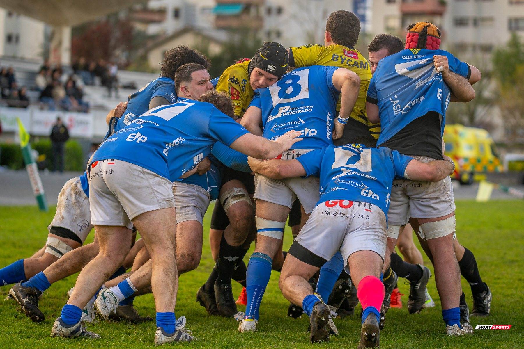  Getxo Artea Rugby Taldea - Real Oviedo Rugby - Rugby - FER 2025 - DHB - Getxo RT (43) vs (19) Oviedo (#FER25DHBGRTOVI03) Photo by: Fredy Monfoto | Siuxy Sports 2025-03-29