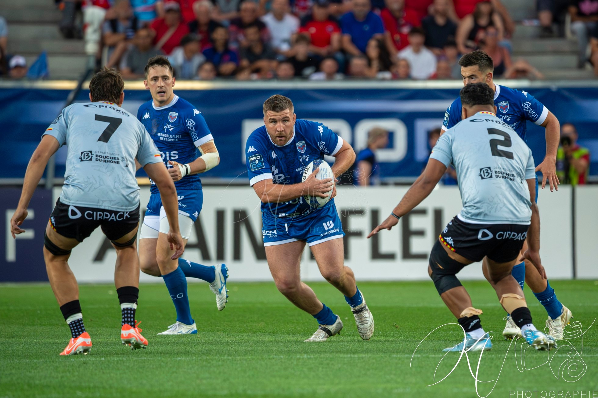  FC Grenoble Rugby - Provence - Rugby - FFR 2025 - PRO D2 -  1/2 Finale - Grenoble (38) vs (17) Provence (#PD225PD2GRPR5) Photo by: Karine Valentin | Siuxy Sports 2025-05-29