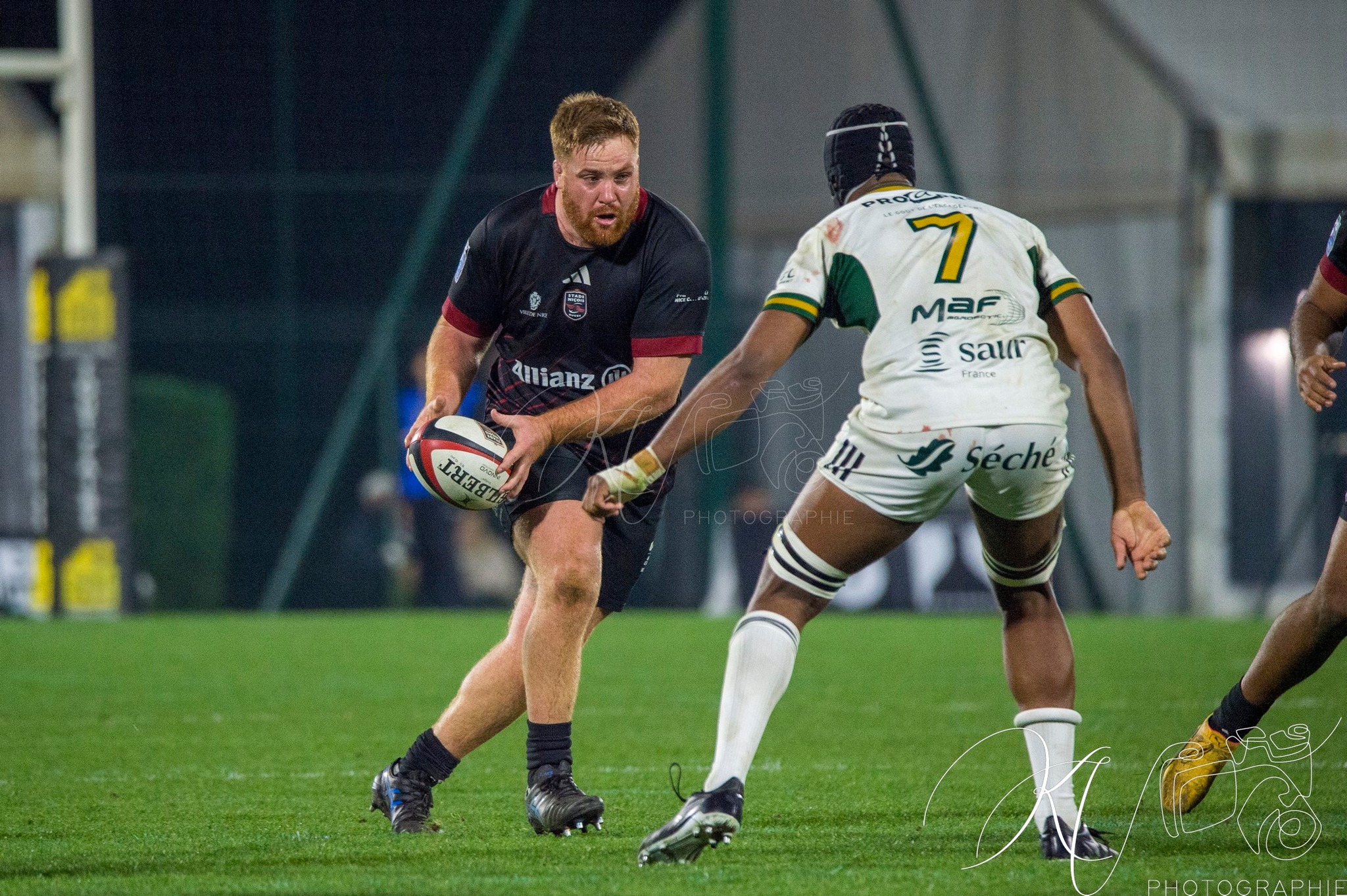  Stade niçois - US Montauban - Rugby - FFR 2025 - Pro D2 - Stade Niçois (7) vs (15) US Montauban (#PD225PD2SNUSM02) Photo by: Karine Valentin | Siuxy Sports 2025-02-21