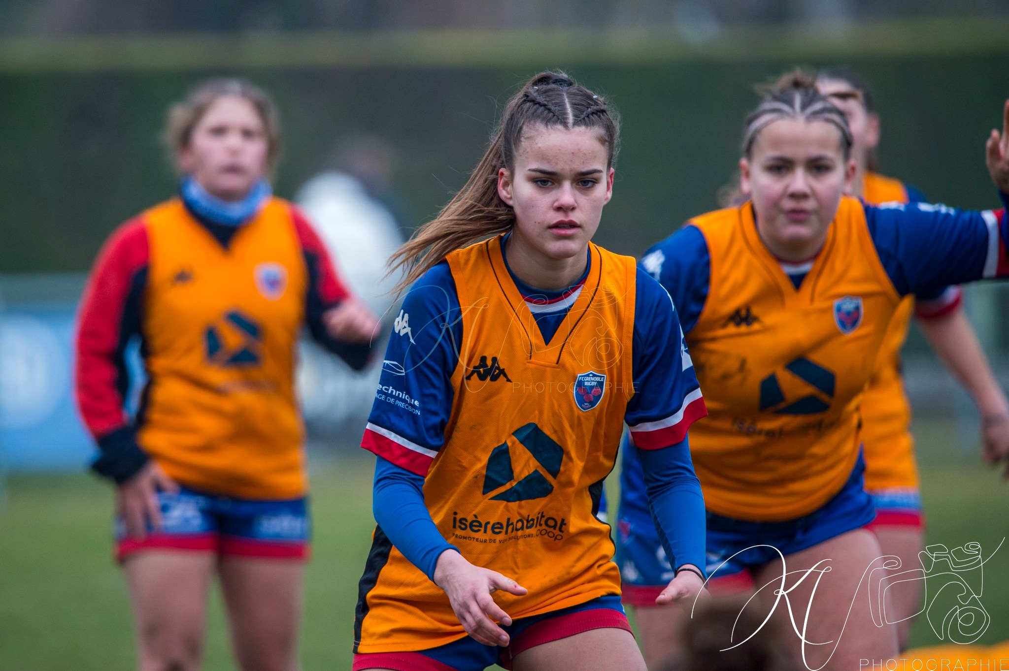  FC Grenoble Rugby - Montpellier Hérault Rugby - Rugby - FFR 2025 - U-18 Fém - Grenoble vs Montpellier (#FFR25U18GREMON1) Photo by: Karine Valentin | Siuxy Sports 2025-01-18