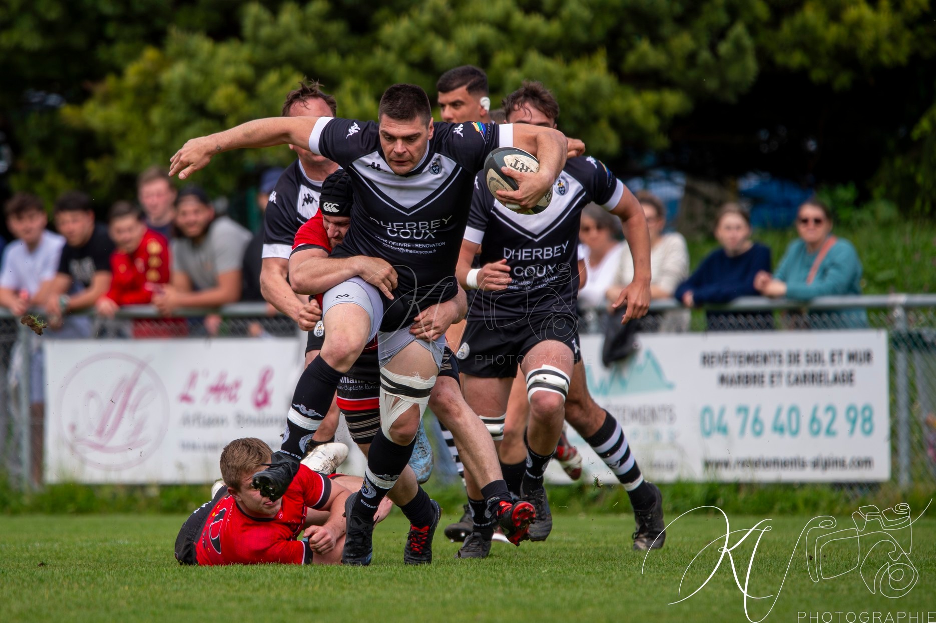  Rugby Club de Seyssins - Corbières XV - Rugby - FFR 2025 - Féd 3 - RC de Seyssins (40) vs (30) Corbières XV (#FFR25F3RCSCXV4) Photo by: Karine Valentin | Siuxy Sports 2025-04-27