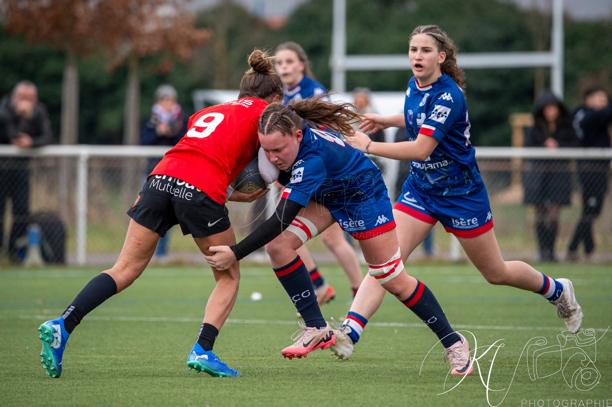  FC Grenoble Rugby - RC Toulonnais - Rugby - FFR 2025 - U-18 Fém - Grenoble vs Toulon (#FFR25U18FGRETOU02) Photo by: Karine Valentin | Siuxy Sports 2025-02-09