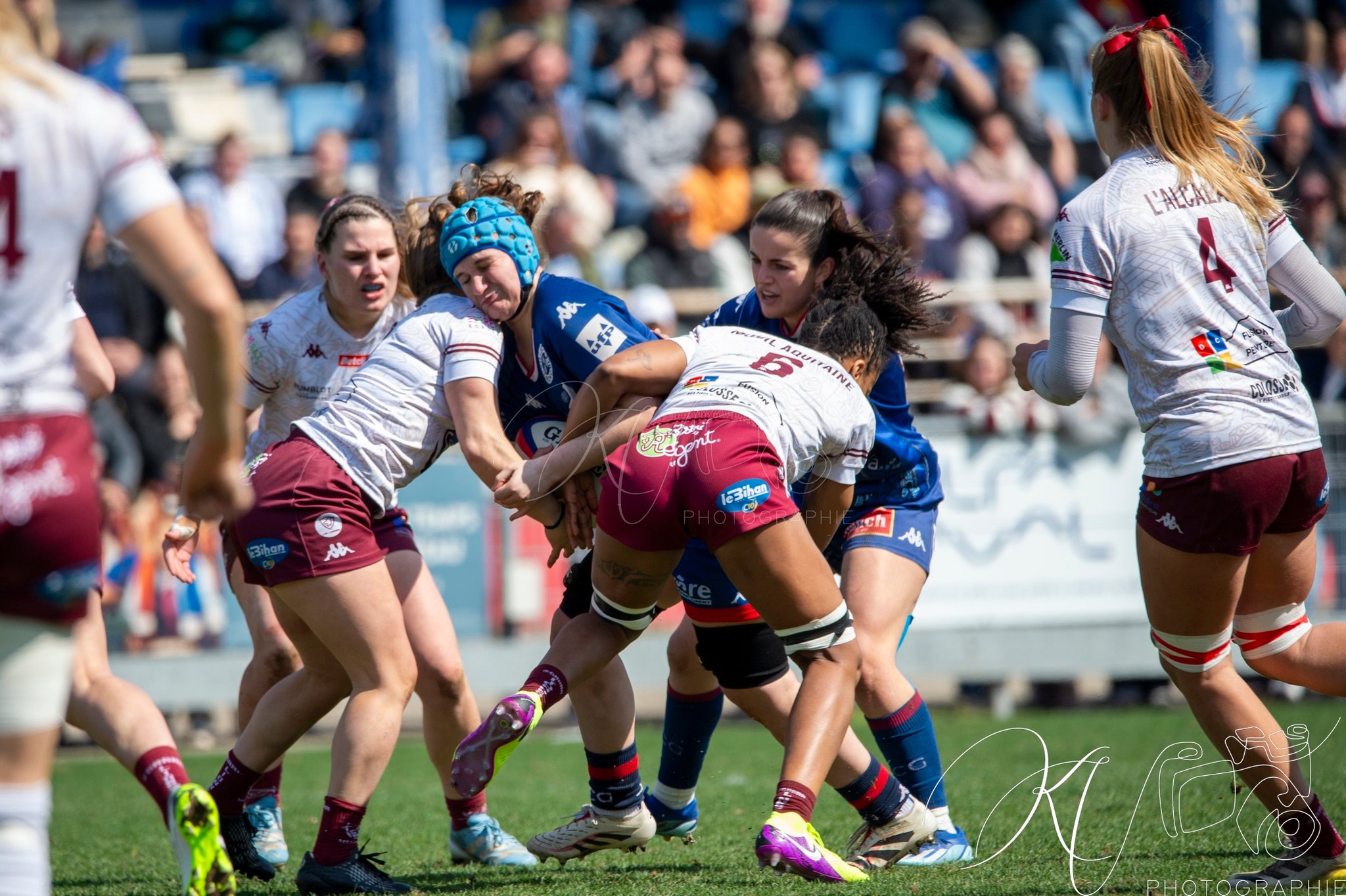  FC Grenoble Rugby - Stade Bordelais - Rugby - FFR 2025 - Élite 1 - FC Grenoble vs Stade Bordelais (#FFR25E1FCGSB03) Photo by: Karine Valentin | Siuxy Sports 2025-03-29