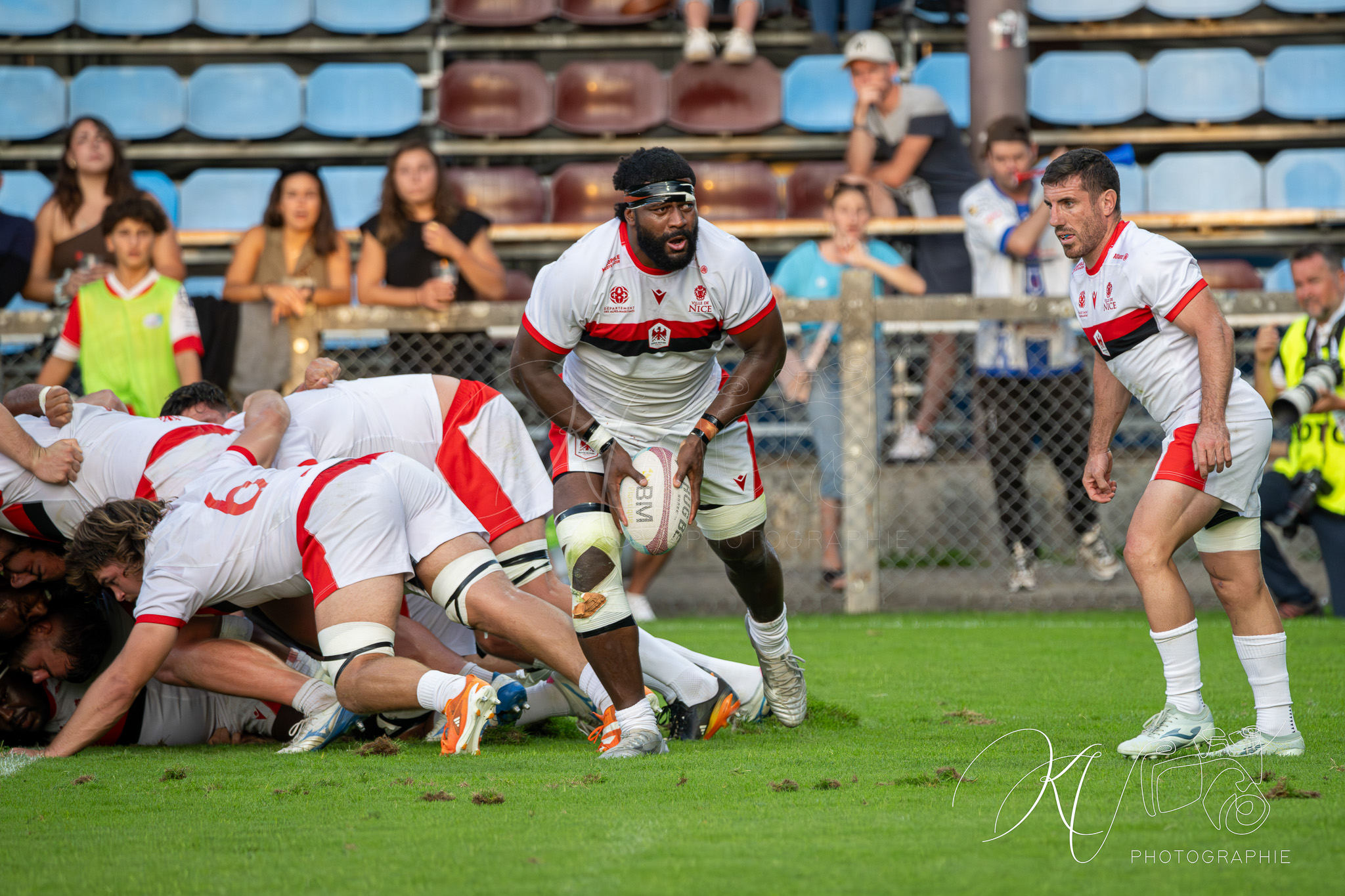  CS Bourgoin-Jallieu - Stade niçois - Rugby - FFR 2025 - Nationale - CS Bourgoin-Jallieu vs Stade Niçois (#FFR25NABJSN19) Photo by: Karine Valentin | Siuxy Sports 2025-09-06