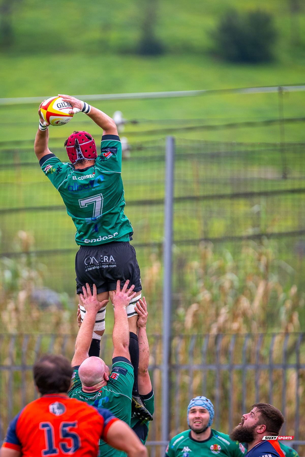  Gernika Rugby Taldea - Rugby Club L'Hospitalet - Rugby - FER 2025 - DHB - Gernika RT (52) vs (7) RC L'Hospitalet (#FER25DHBGERHOS04) Photo by: Fredy Monfoto | Siuxy Sports 2025-04-13
