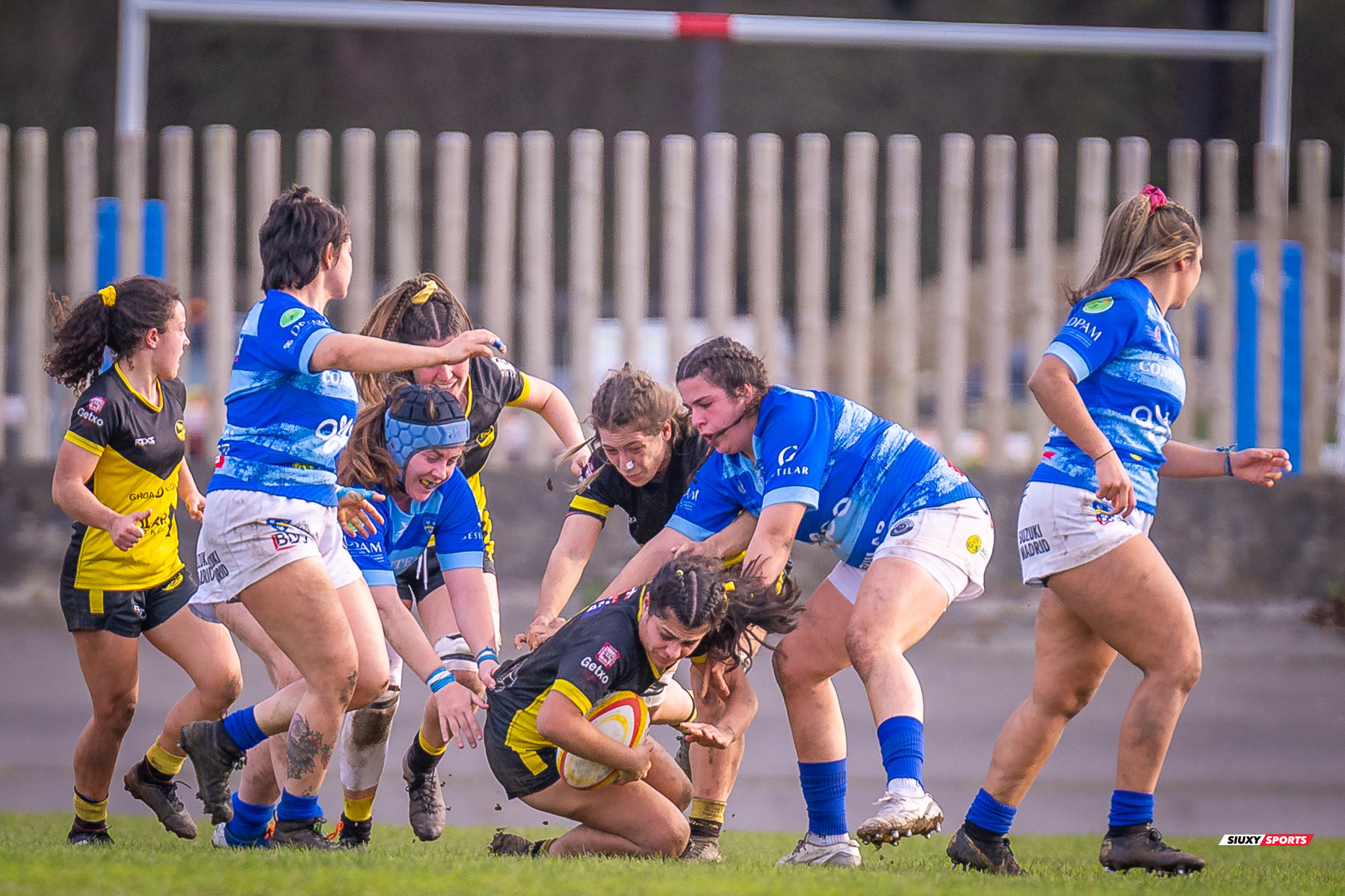  Getxo Artea Rugby Taldea - Club de Rugby Cisneros - Rugby - FER 2025 - LIGA IBERDROLA - GETXO NESKAK (39) vs (10) Cisneros (#FER25LIGNCI02) Photo by: Fredy Monfoto | Siuxy Sports 2025-02-15
