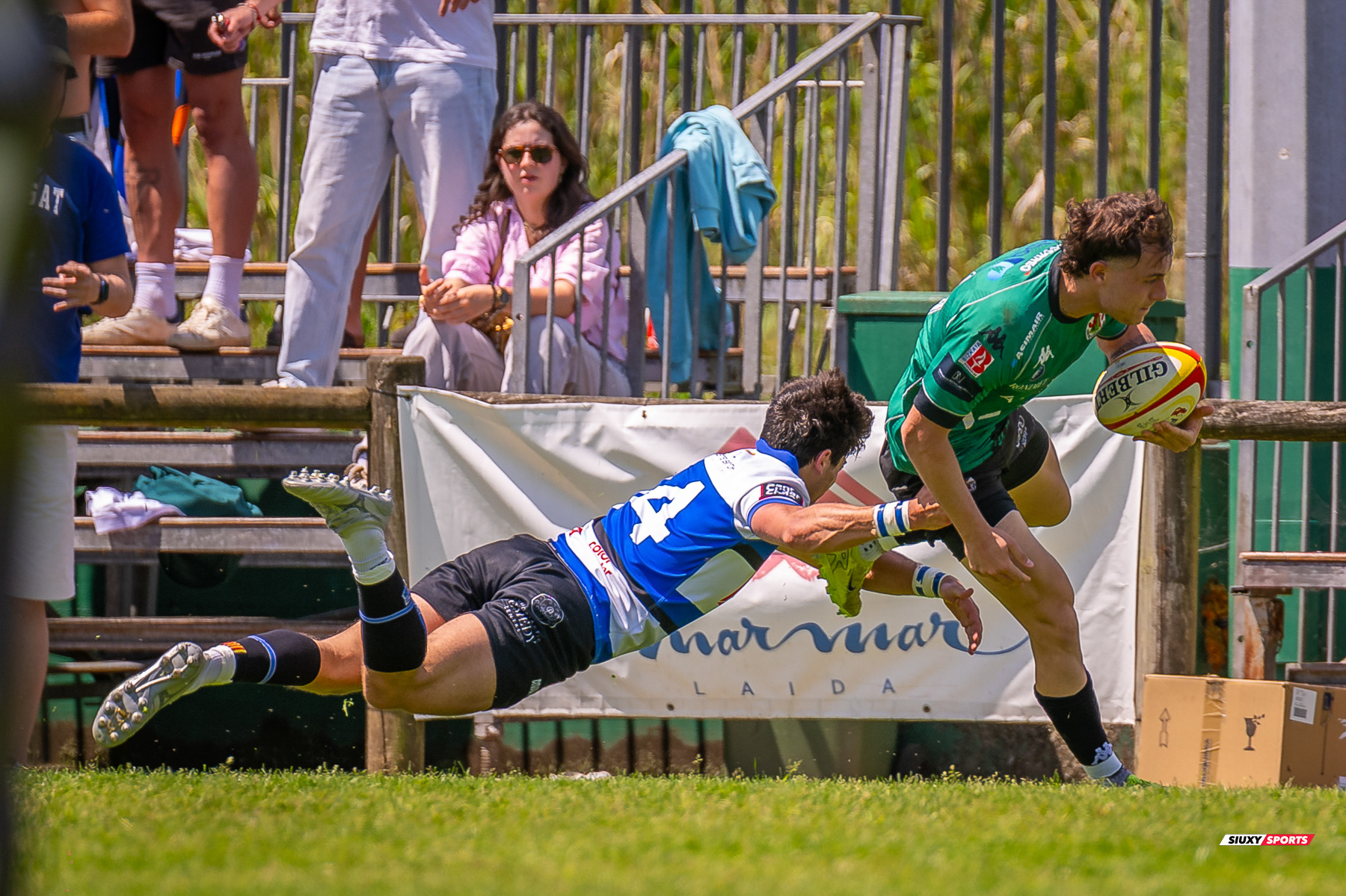  Gernika Rugby Taldea - Club de Rugby Sant Cugat - Rugby - FER 2025 - Sémi Final Ascenso - Gernika (24) vs (11) Sant Cugat (#FER25SFAGRTCRSC) Photo by: Fredy Monfoto | Siuxy Sports 2025-05-18