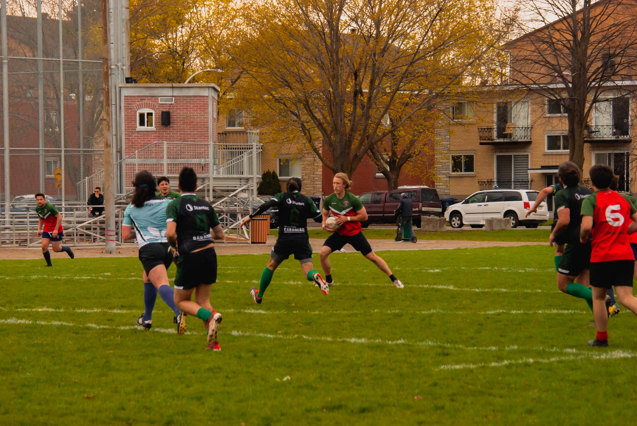  Club de rugby Nomades de Laval - Rugby Club de Montréal - Rugby - RQ 2024 - LPR2 - Nomades vs RCMXV (#RQ24LP2NOMRCX) Photo by: Coraline Brochet | Siuxy Sports 2024-05-04