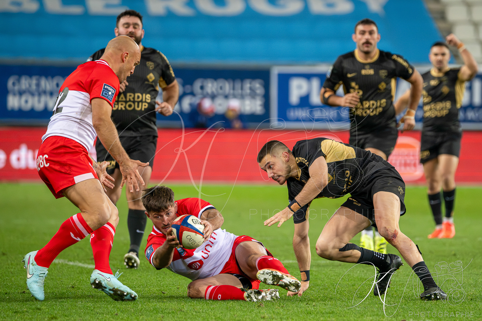  FC Grenoble Rugby - Biarritz - Rugby - FFR 2025 - PRO D2 - FC Grenoble Rugby vs Biarritz (#FFR25PD2GB11) Photo by: Karine Valentin | Siuxy Sports 2025-11-28