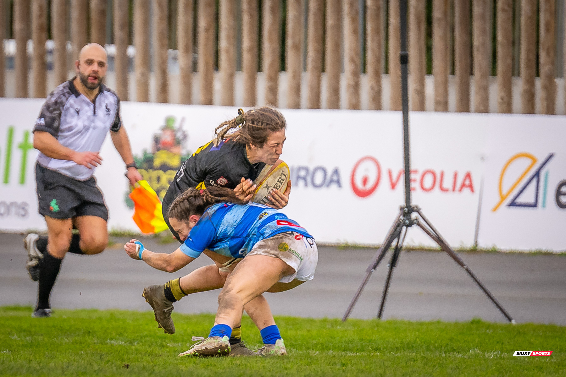  Getxo Artea Rugby Taldea - Club de Rugby Cisneros - Rugby - FER 2025 - LIGA IBERDROLA - GETXO NESKAK (39) vs (10) Cisneros (#FER25LIGNCI02) Photo by: Fredy Monfoto | Siuxy Sports 2025-02-15