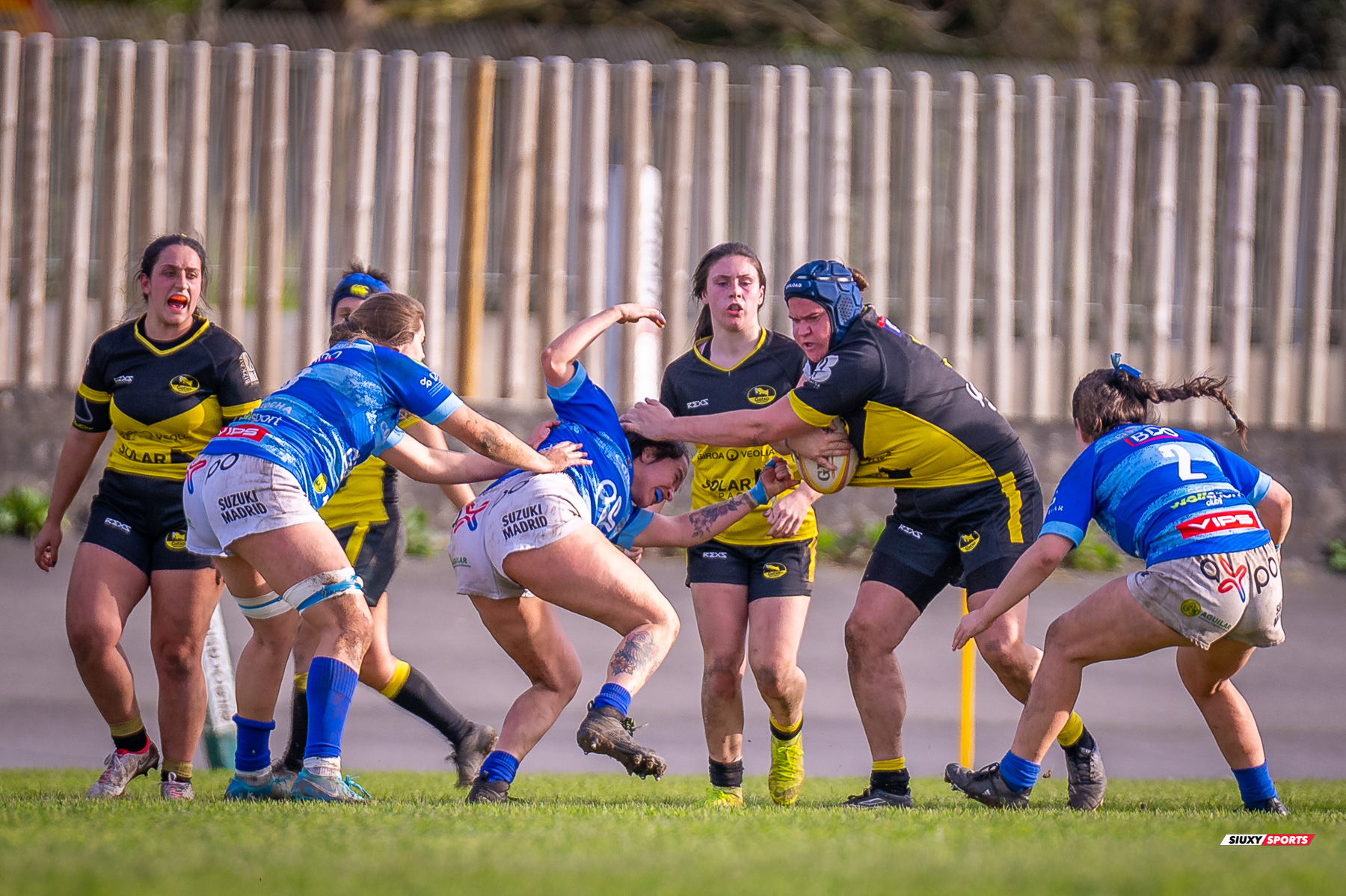  Getxo Artea Rugby Taldea - Club de Rugby Cisneros - Rugby - FER 2025 - LIGA IBERDROLA - GETXO NESKAK (39) vs (10) Cisneros (#FER25LIGNCI02) Photo by: Fredy Monfoto | Siuxy Sports 2025-02-15