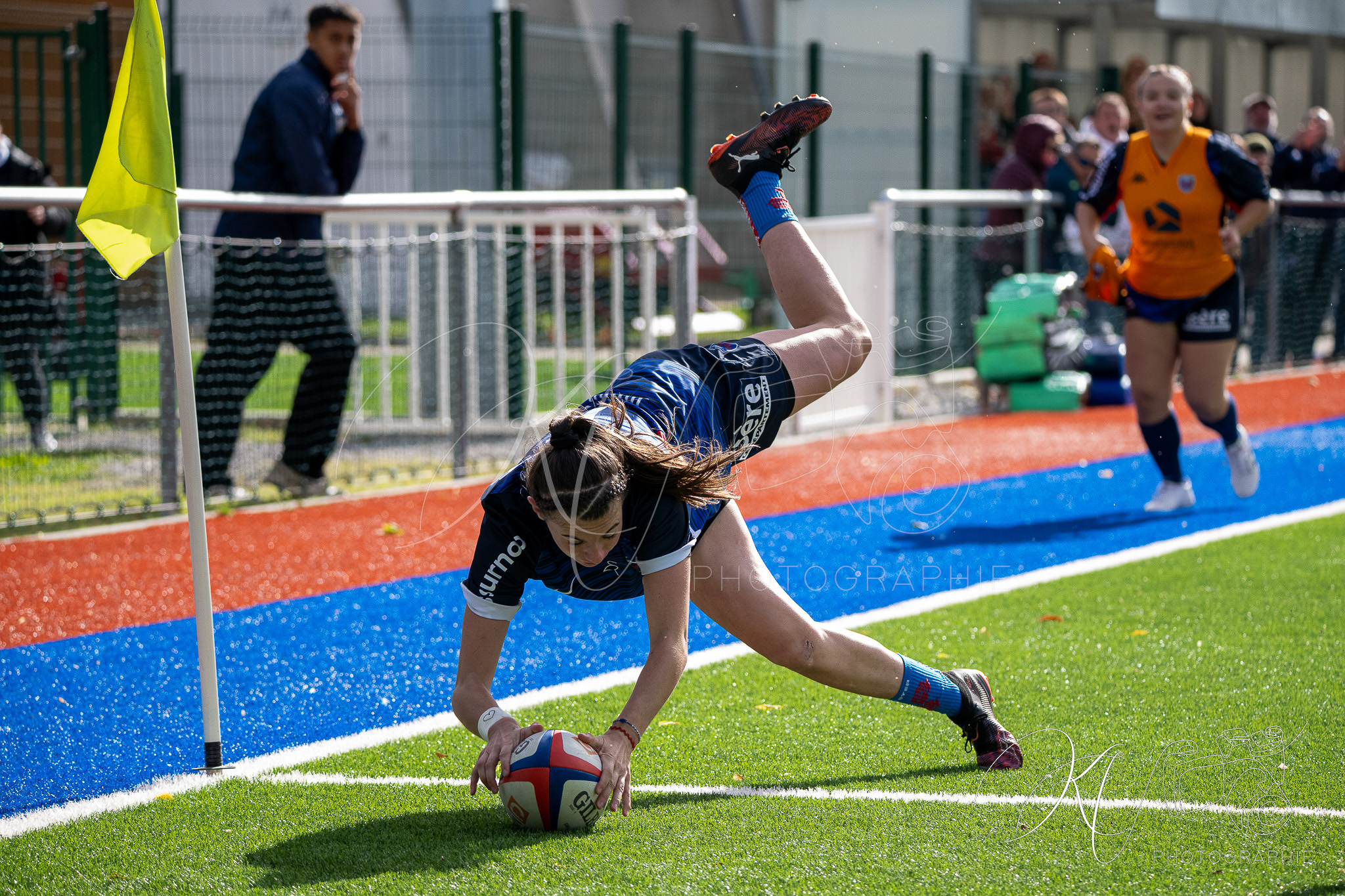  FC Grenoble Rugby - Lyon Olympique Universitaire - Rugby - FFR 2025 - Reserve Élite F - FC Grenoble vs Lyon Olympique Universitaire (#FFR25REFGL10) Photo by: Karine Valentin | Siuxy Sports 2025-10-05