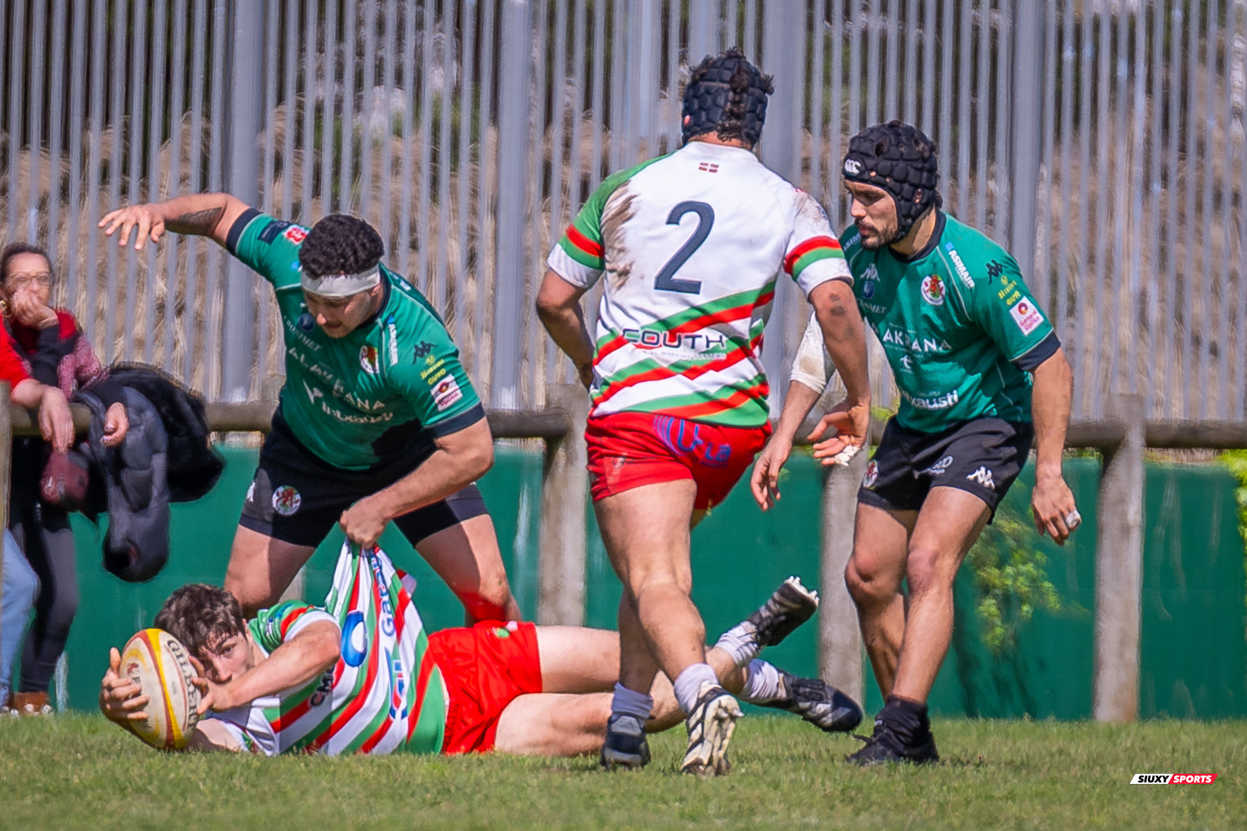  Gernika Rugby Taldea - Hernani Club Rugby Elkartea - Rugby - FER 2025 - DHB - Gernika (49) vs (15) CMO Hernani (#FER25DHBGERHER03) Photo by: Fredy Monfoto | Siuxy Sports 2025-03-30