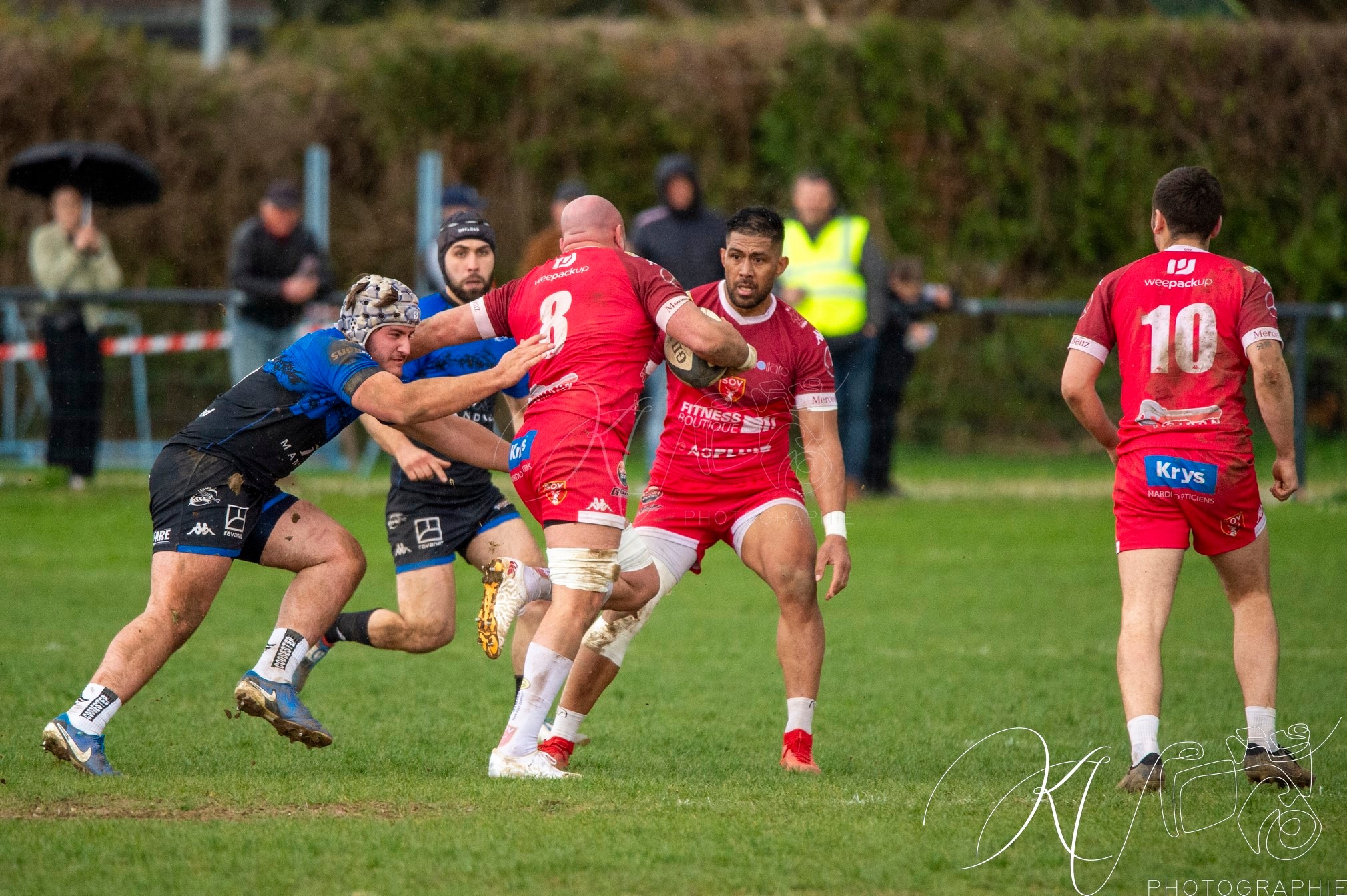  US Vinay - Stade Olympique Voironnais - Rugby - FFR 2025 - Féd 2 - US Vinay (24) vs (10) Stade Olympique Voironnais (#FFR25F2USVSOV03) Photo by: Karine Valentin | Siuxy Sports 2025-03-22