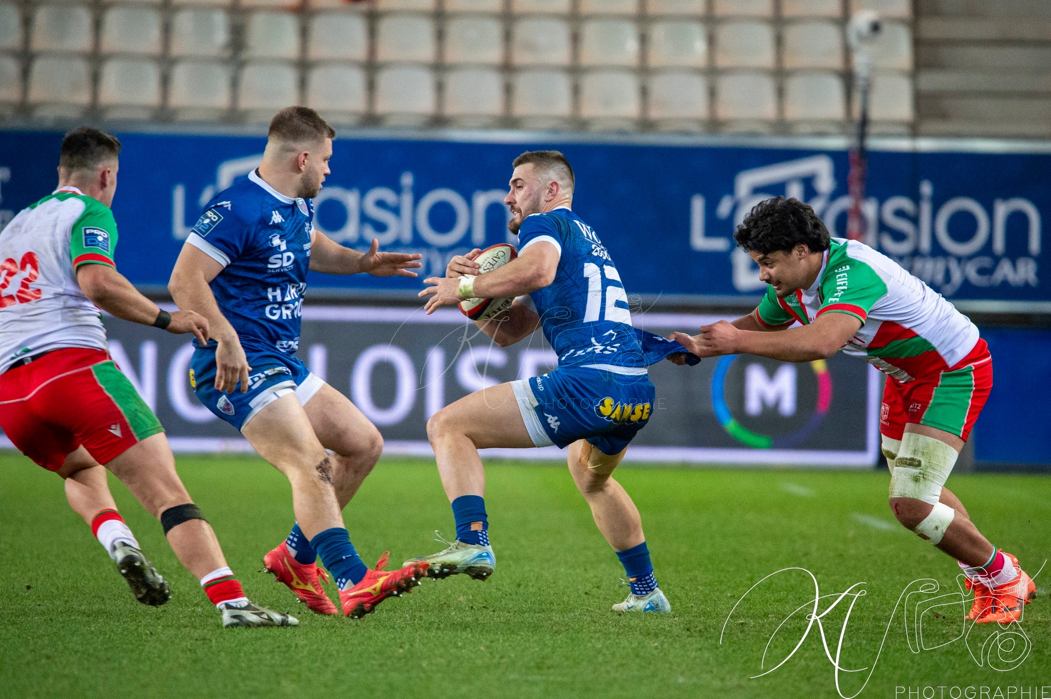  FC Grenoble Rugby - Biarritz - Rugby - FFR 2025 - Pro D2 - FC Grenoble Rugby (33) vs (17) Biarritz (#PD225PD2FCGBIA01) Photo by: Karine Valentin | Siuxy Sports 2025-01-24