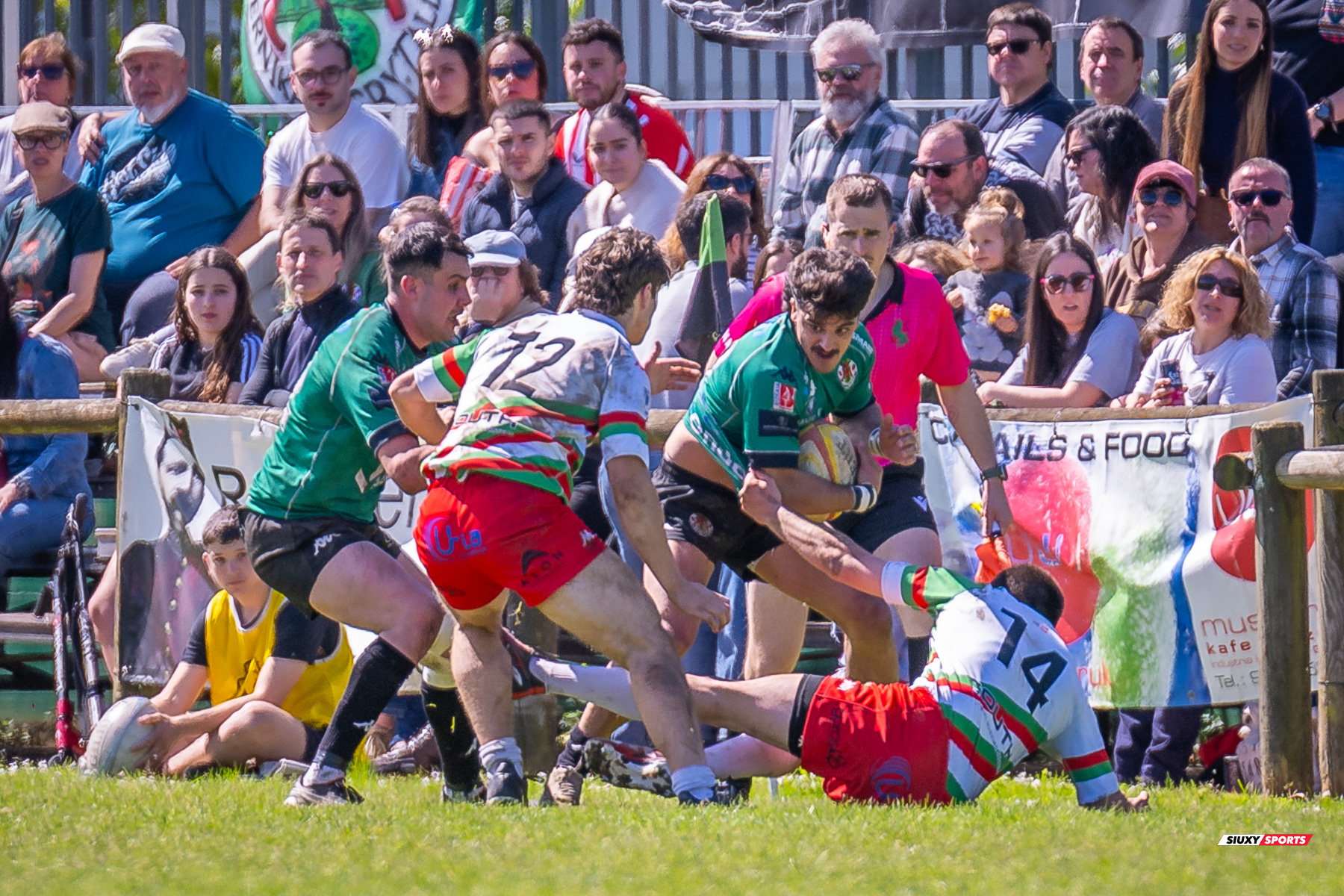  Gernika Rugby Taldea - Hernani Club Rugby Elkartea - Rugby - FER 2025 - DHB - Gernika (49) vs (15) CMO Hernani (#FER25DHBGERHER03) Photo by: Fredy Monfoto | Siuxy Sports 2025-03-30