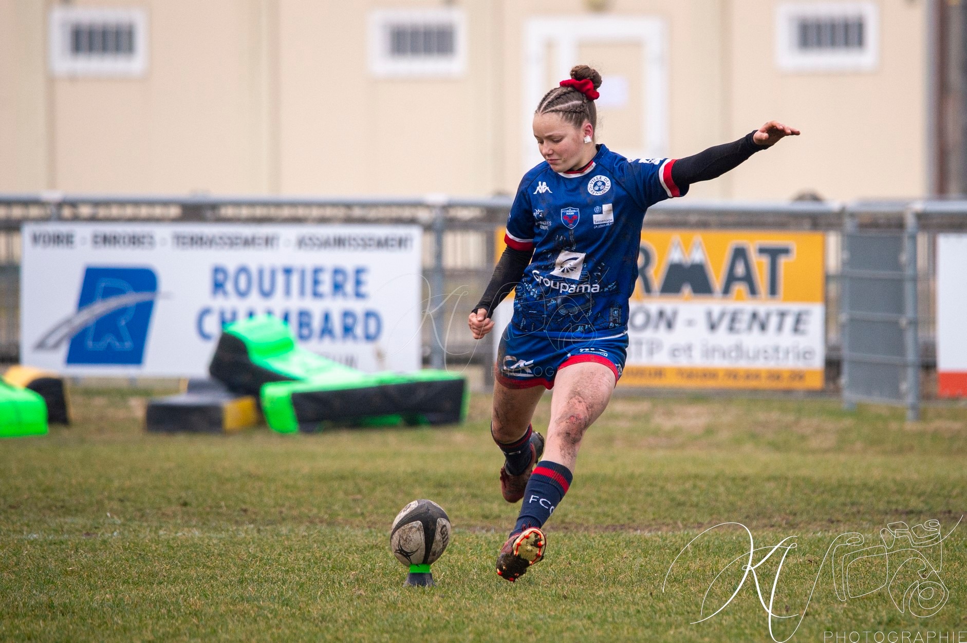  FC Grenoble Rugby - Montpellier Hérault Rugby - Rugby - FFR 2025 - U-18 Fém - Grenoble vs Montpellier (#FFR25U18GREMON1) Photo by: Karine Valentin | Siuxy Sports 2025-01-18