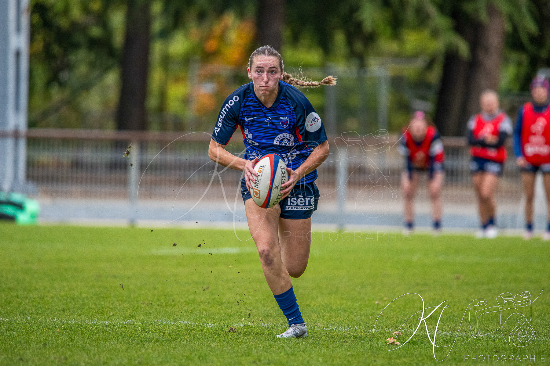  FC Grenoble Rugby - Lyon Olympique Universitaire - Rugby - FFR 2025 - Elite 1 F - Amazones FCG vs Lyon Olympique Universitaire (#FFR25E1FALOU1) Photo by: Karine Valentin | Siuxy Sports 2025-10-18