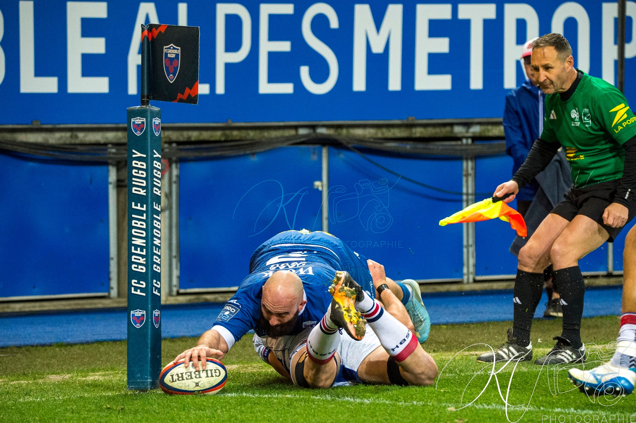  FC Grenoble Rugby - AS Béziers Hérault - Rugby - FFR 2025 - Pro D2 - FC Grenoble (45) vs (14) AS Béziers (#PD225PD2FCGBEZ02) Photo by: Karine Valentin | Siuxy Sports 2025-02-28