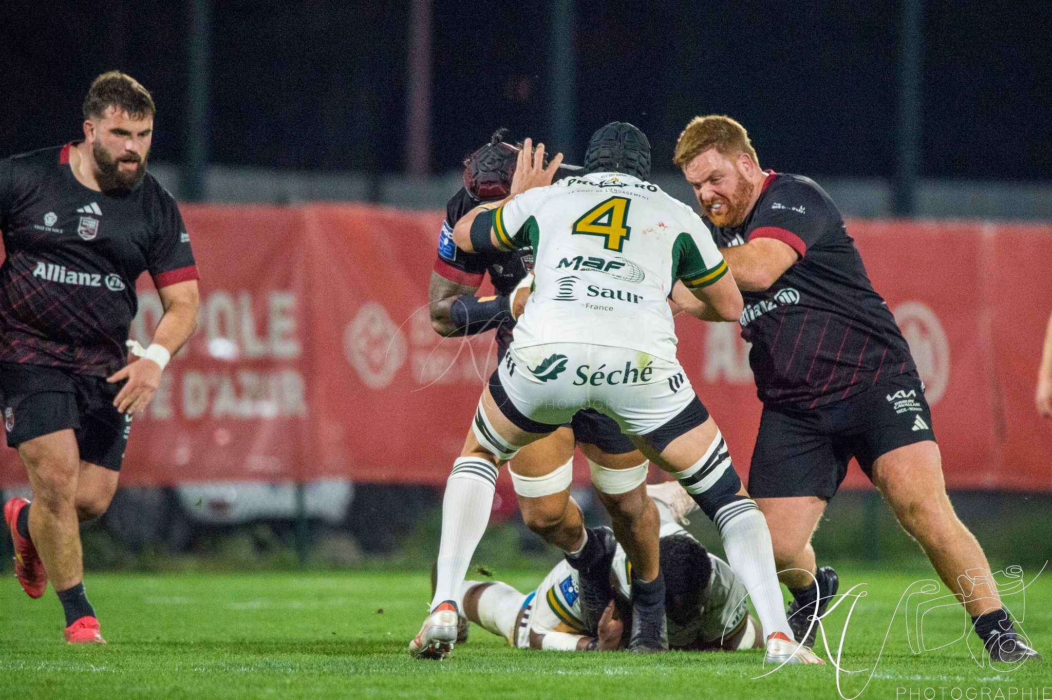  Stade niçois - US Montauban - Rugby - FFR 2025 - Pro D2 - Stade Niçois (7) vs (15) US Montauban (#PD225PD2SNUSM02) Photo by: Karine Valentin | Siuxy Sports 2025-02-21