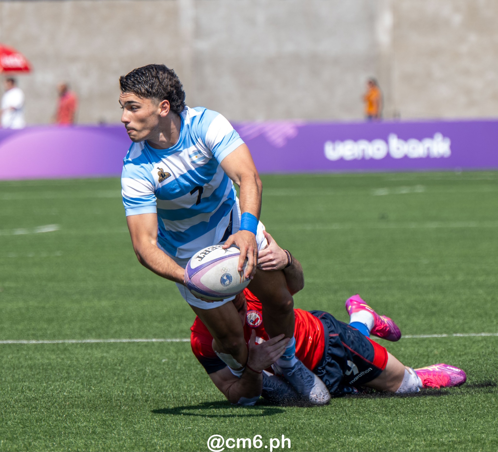  Selección Argentina de Rugby 7 Junior -  - Rugby - Los Pumas 7's - Oro en los Juegos Panamericanos Junior de Asunción (#JP2025PUMI7) Photo by: Christian Mas | Siuxy Sports 2025-08-17
