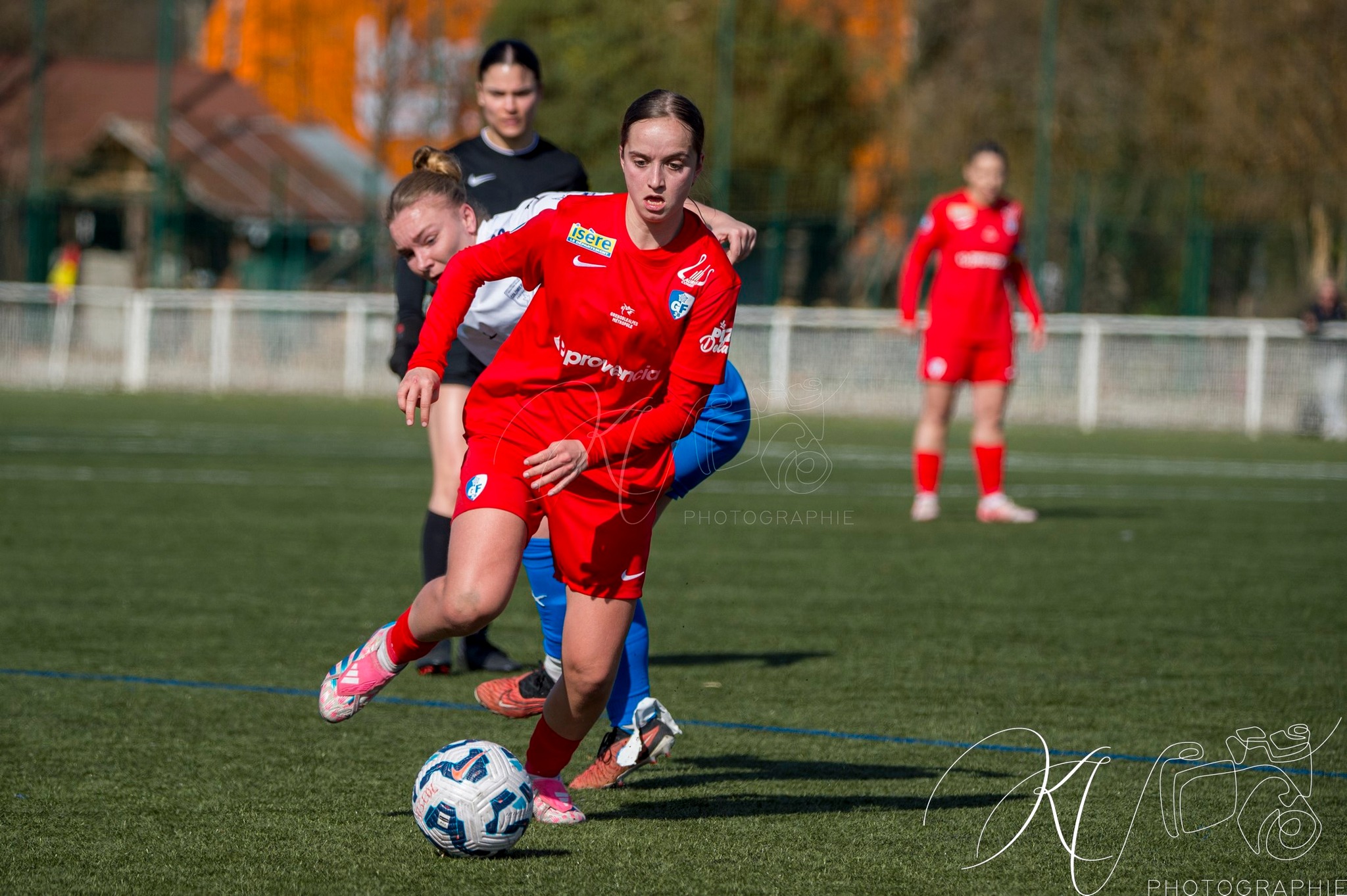  Grenoble Foot 38 - US Colomiers - Soccer - FFF 2025 - D3 FÉMININE - Grenoble Foot 38 (1) vs (1) US Colomiers (#FFF25D3FG38USC02) Photo by: Karine Valentin | Siuxy Sports 2025-02-16