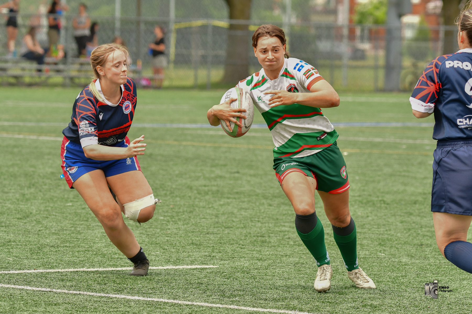 Camille BANNAY -  Rugby Club de Montréal - Braves de Trois-Rivières - Rugby - RQ 2025 - LQ2F - Rugby Club de Montréal vs Braves de Trois-Rivières (#RQ25LQ2FRCMB7) Photo by: emso photo | Siuxy Sports 2025-07-05