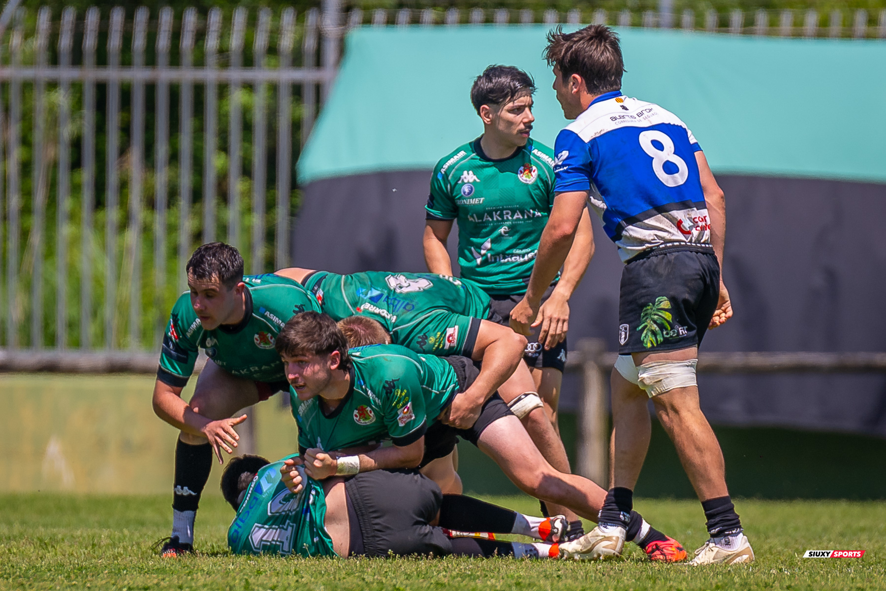  Gernika Rugby Taldea - Club de Rugby Sant Cugat - Rugby - FER 2025 - Sémi Final Ascenso - Gernika (24) vs (11) Sant Cugat (#FER25SFAGRTCRSC) Photo by: Fredy Monfoto | Siuxy Sports 2025-05-18