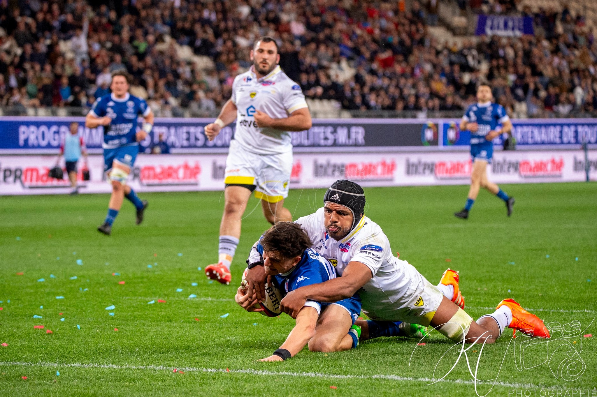 FC Grenoble Rugby - Stade Montois - Rugby - FFR 2025 - Pro D2 - FC Grenoble Rugby (47) vs (26) Stade Montois (#PD225PD2FCGSM04) Photo by: Karine Valentin | Siuxy Sports 2025-04-04