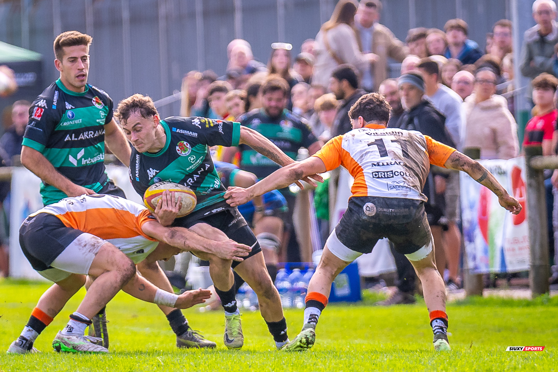  Gernika Rugby Taldea - Club de Rugby Les Abelles - Rugby - FER 2025 - Gernika RT vs Club de Rugby Les Abelles (#FER25GRTLA10) Photo by: Fredy Monfoto | Siuxy Sports 2025-10-26