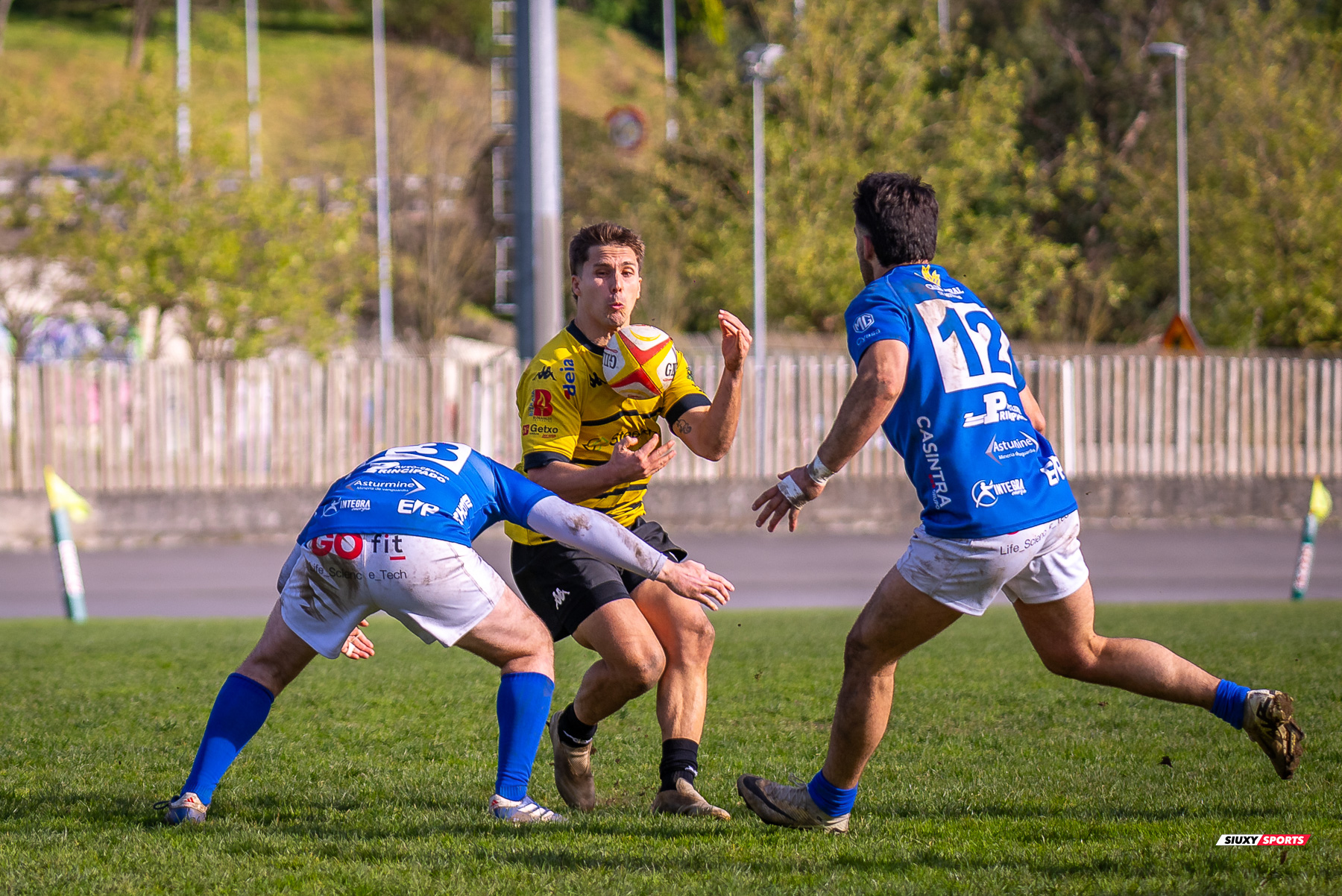  Getxo Artea Rugby Taldea - Real Oviedo Rugby - Rugby - FER 2025 - DHB - Getxo RT (43) vs (19) Oviedo (#FER25DHBGRTOVI03) Photo by: Fredy Monfoto | Siuxy Sports 2025-03-29