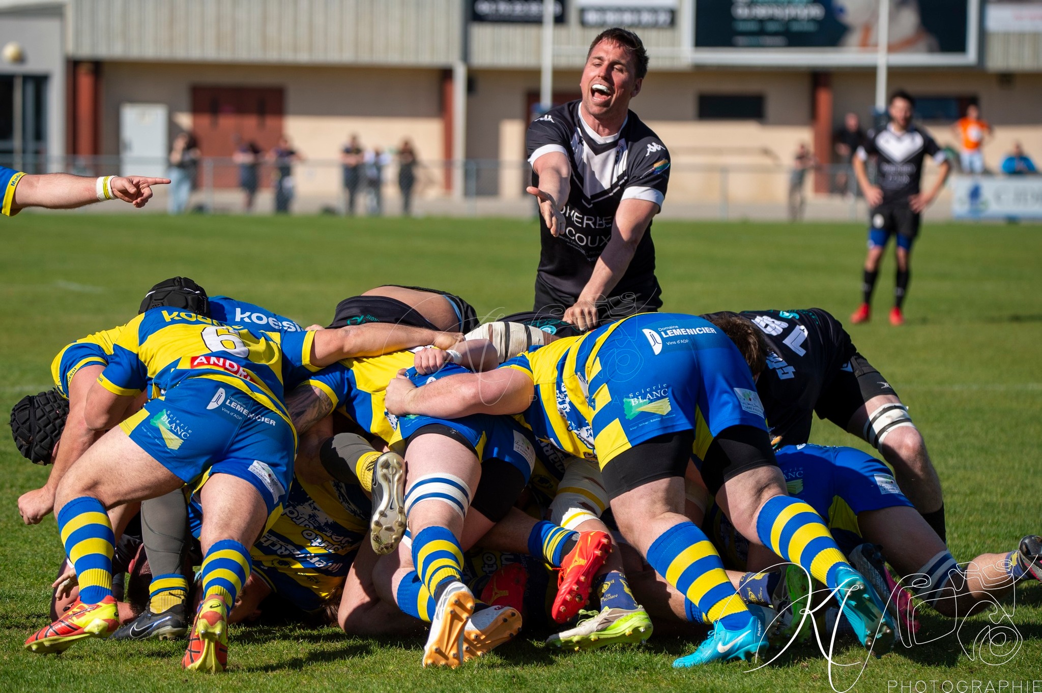  Rugby Club de Seyssins - Bassin de Crussol Rugby - Rugby - FFR 2025 - Féd 3 - RC de Seyssins (33) vs (31) Bassin de Crussol (#FFR25F3RCSBC04) Photo by: Karine Valentin | Siuxy Sports 2025-04-06