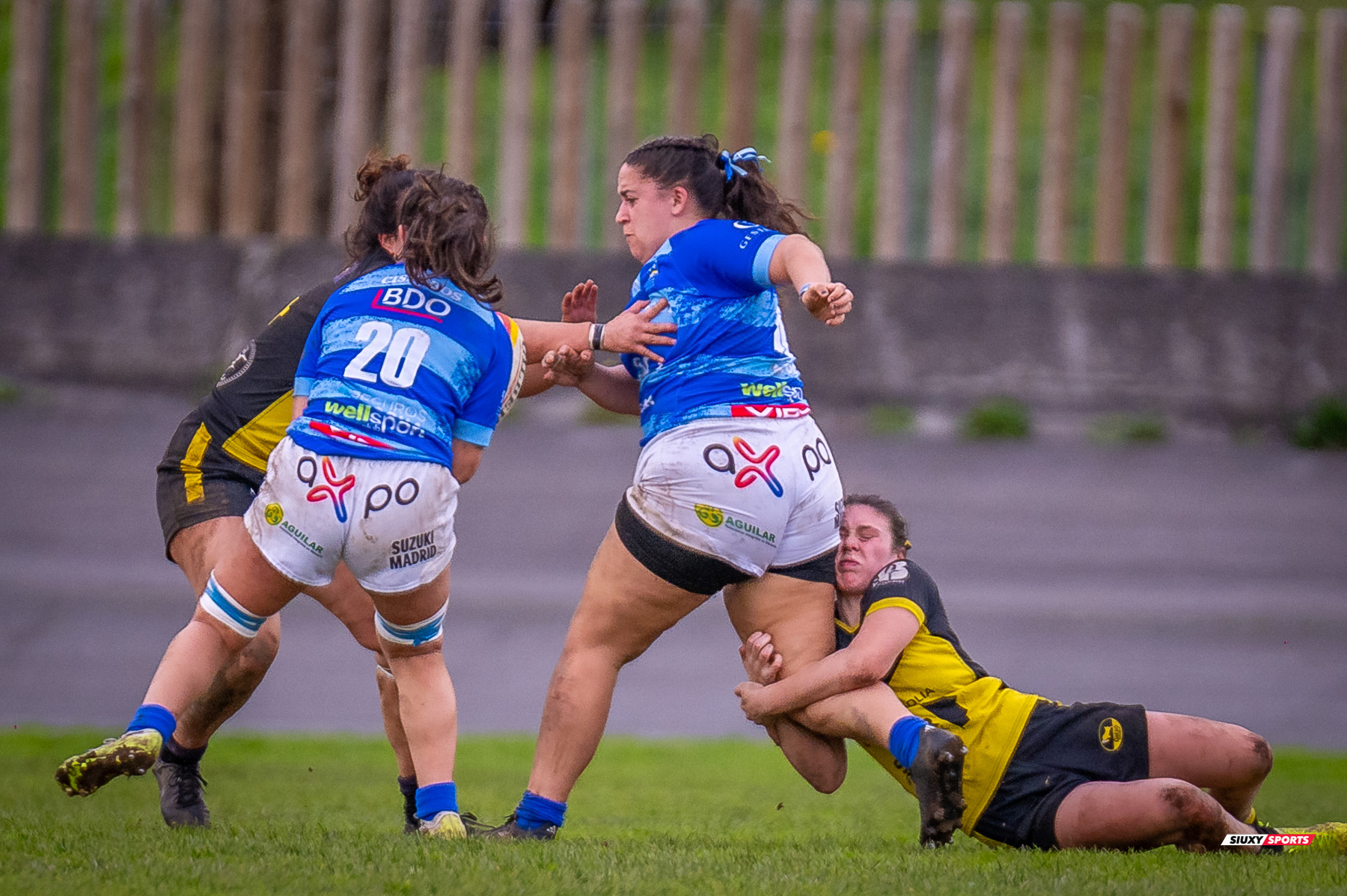  Getxo Artea Rugby Taldea - Club de Rugby Cisneros - Rugby - FER 2025 - LIGA IBERDROLA - GETXO NESKAK (39) vs (10) Cisneros (#FER25LIGNCI02) Photo by: Fredy Monfoto | Siuxy Sports 2025-02-15