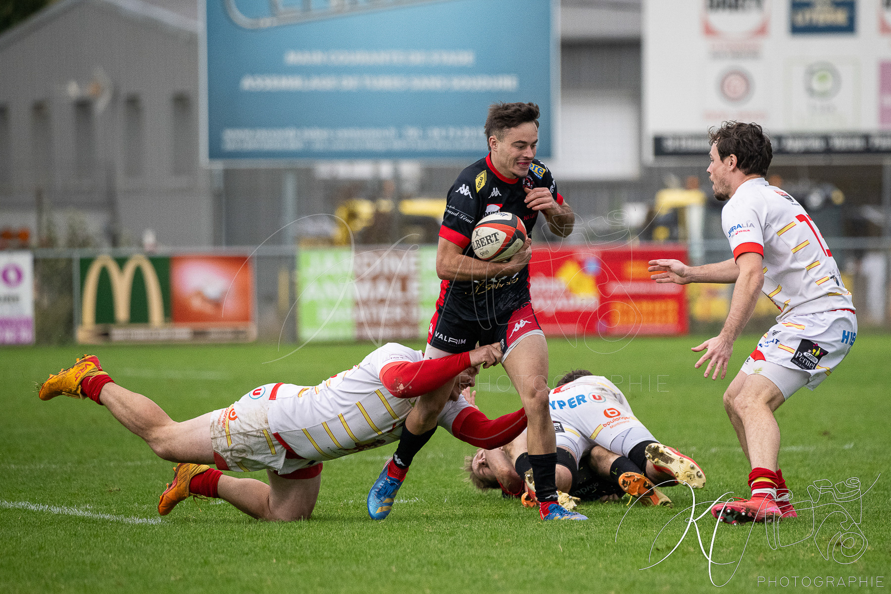  Bièvre Saint-Geoirs RC - Cercle Sportif Lédonien - Rugby - FFR 2025 - Équipe 1 - Bièvre St-Georges vs Cercle Sportif Lédonien (#FFR25RBGCDL11) Photo by: Karine Valentin | Siuxy Sports 2025-10-25