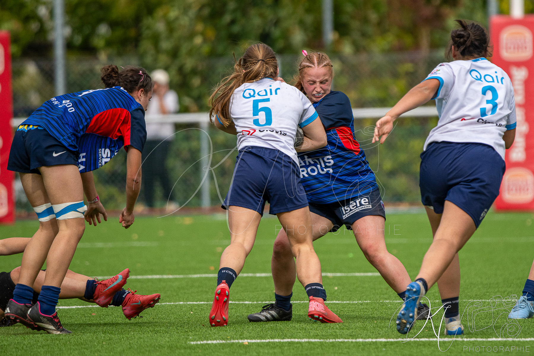  FC Grenoble Rugby - Montpellier Hérault Rugby - Rugby - FFR 2025 - U18 F - Amazones FCG vs Montpellier (#FFR25U18FAM10) Photo by: Karine Valentin | Siuxy Sports 2025-10-18