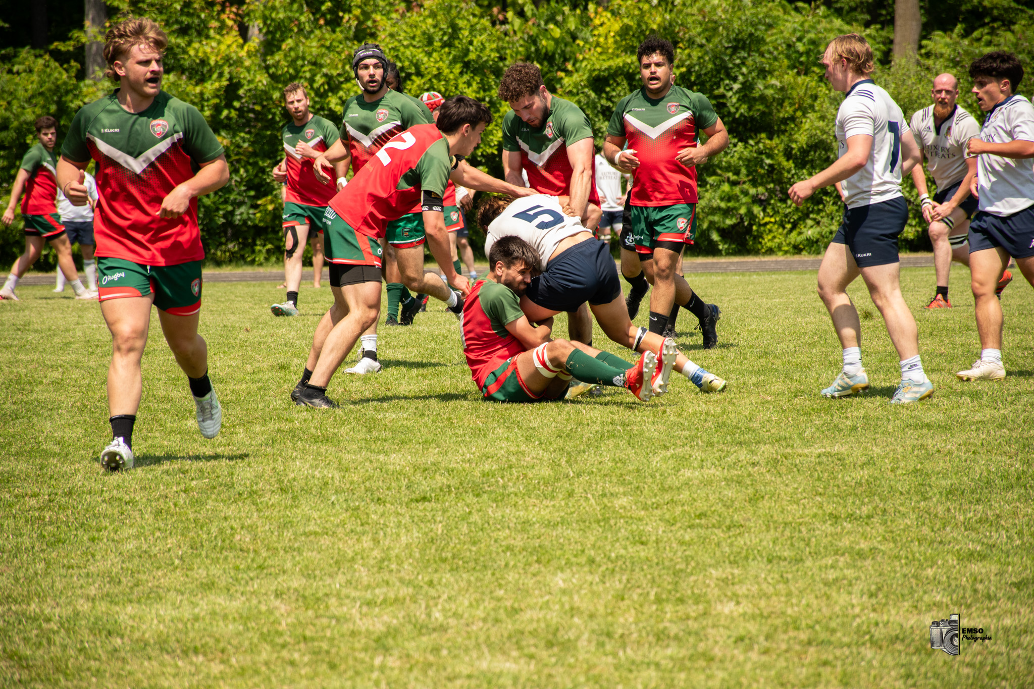  Sainte-Anne-de-Bellevue RFC - Rugby Club de Montréal - Rugby - RQ 2025 - SL R M - Sainte-Anne-de-Bellevue vs Rugby Club de Montréal (#RQ25SLMRSAR66) Photo by: emso photo | Siuxy Sports 2025-06-14