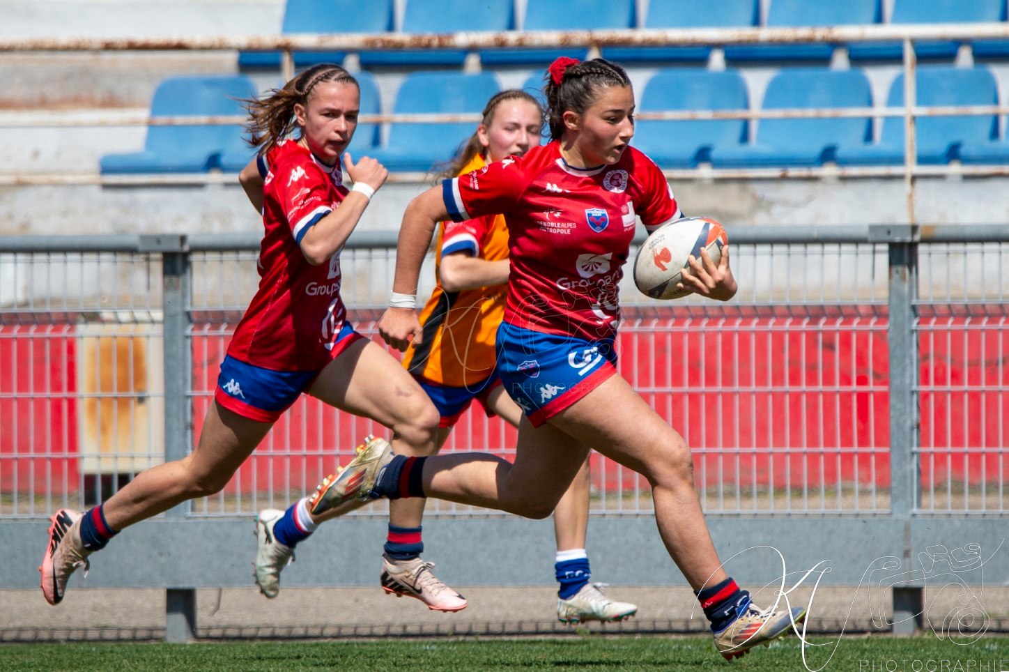  FC Grenoble Rugby - Provence - Rugby - FFR 2025 - U-18 Fém - Grenoble vs Provence (#FFR25U18GREPRO4) Photo by: Karine Valentin | Siuxy Sports 2025-04-05