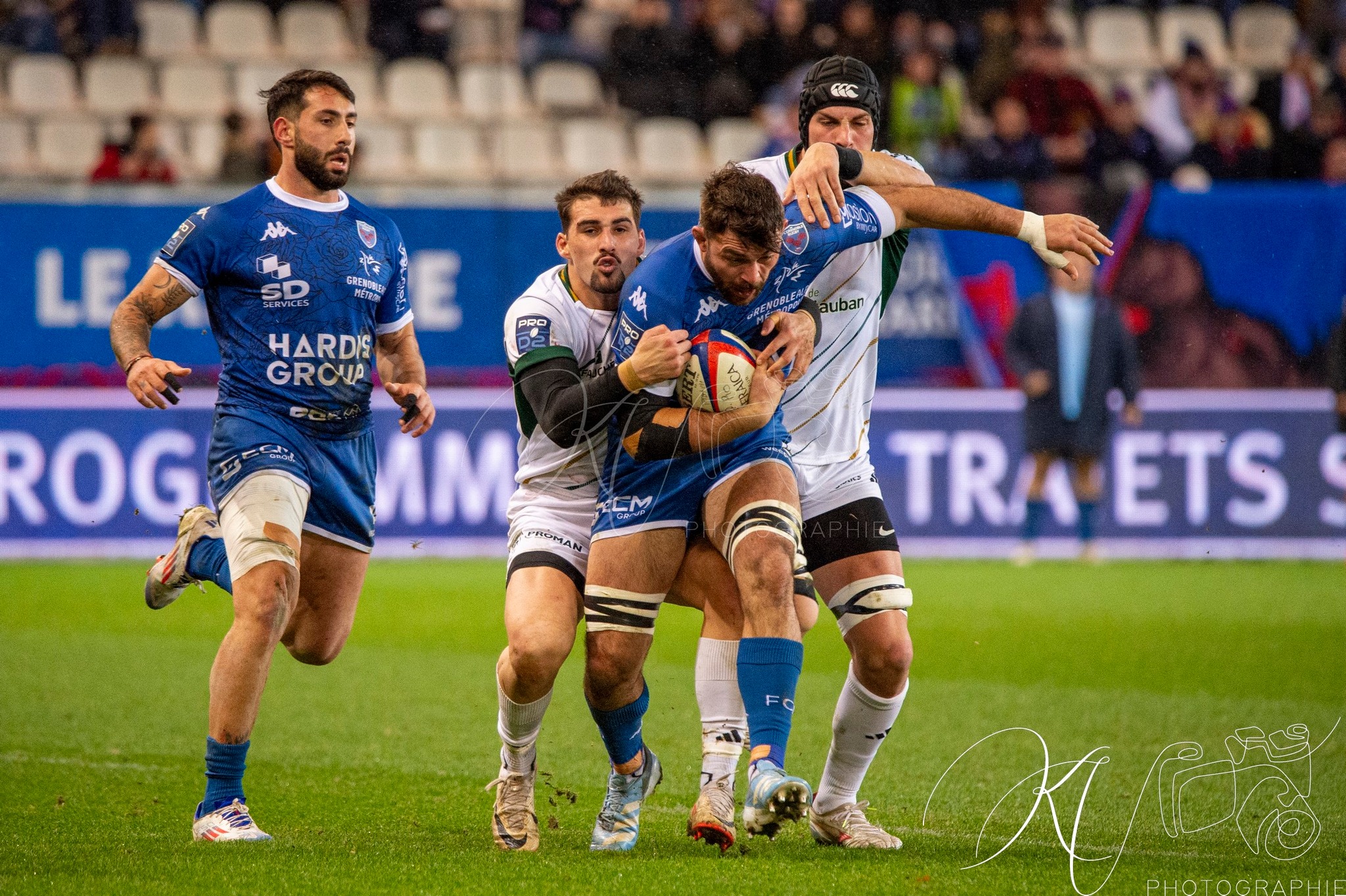 Giorgi KVESELADZE -  FC Grenoble Rugby - US Montauban - Rugby - FFR 2025 - Pro D2 - FC Grenoble Rugby (35) vs (15) US Montauban (#PD225PD2FCGUSB01) Photo by: Karine Valentin | Siuxy Sports 2025-01-09